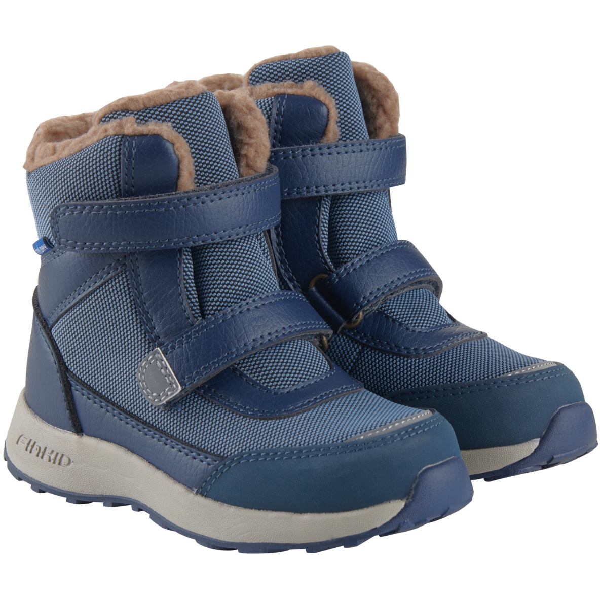 Picture of Finkid LAPPI Kids Winter Boots - dove/navy