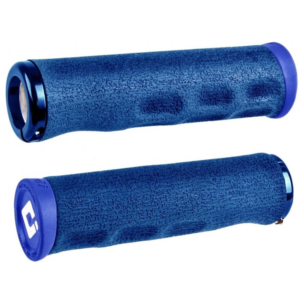 Produktbild von ODI F-1 Series Tinker Juarez Dread Lock V2.1 Lock-On Lenkergriffe - bright blue