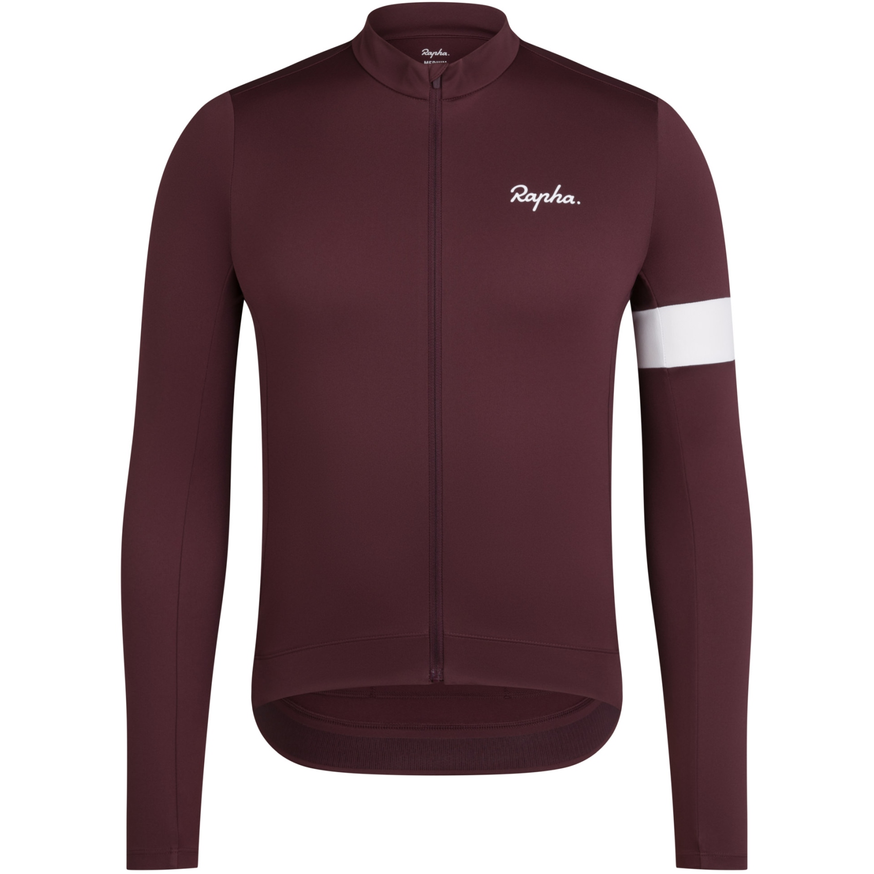 Produktbild von Rapha Core Thermal Langarmtrikot Herren - fudge/white alyssum