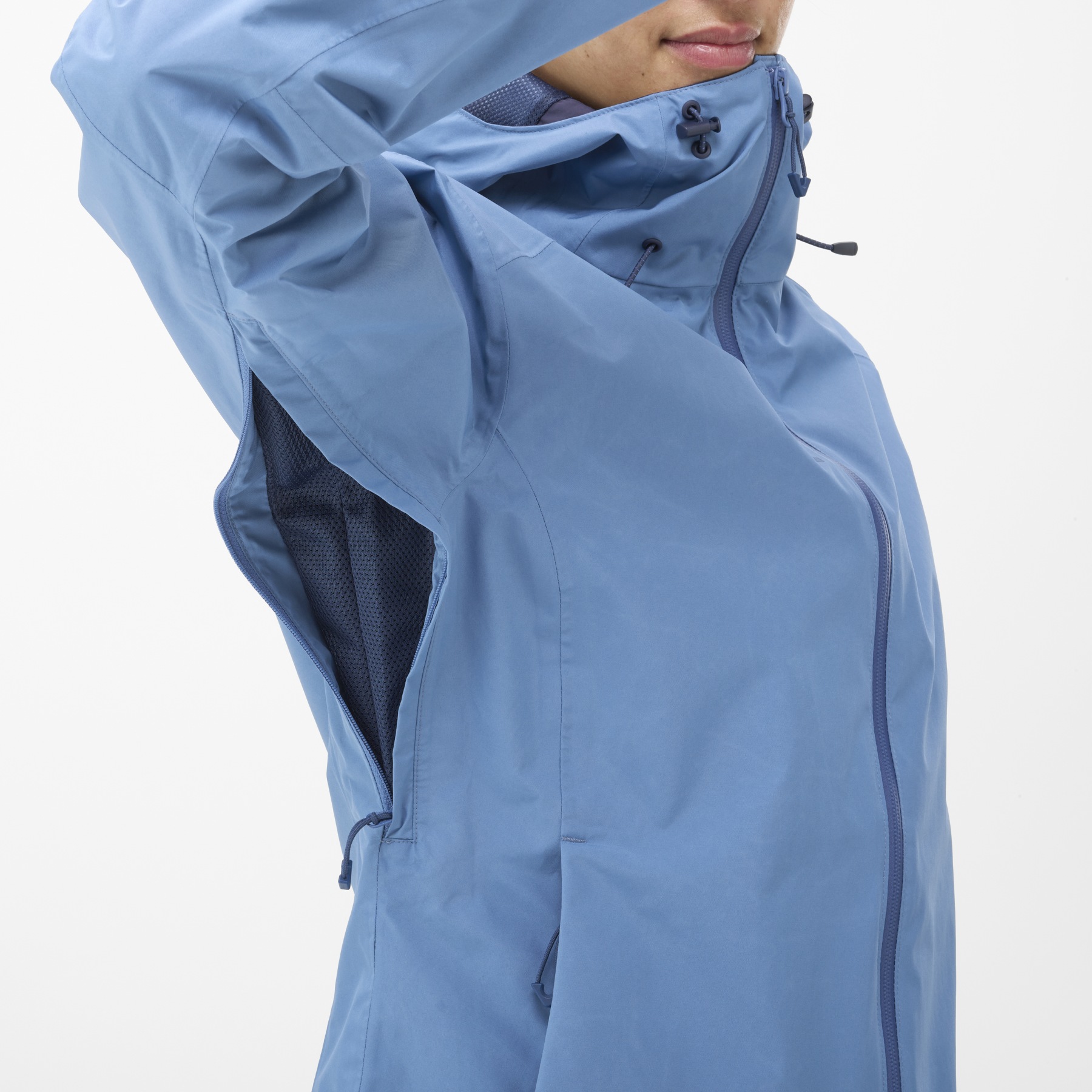 MILLET Grands Montets II GTX Giacca Hardshell Donna - Gore-Tex 2L, Impermeabile 28.000mm, Zaffiro (Blu) - Taglia L