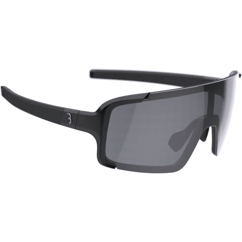 Image of BBB Cycling Chester BSG-69 Glasses - glossy black | smoke flash mirror