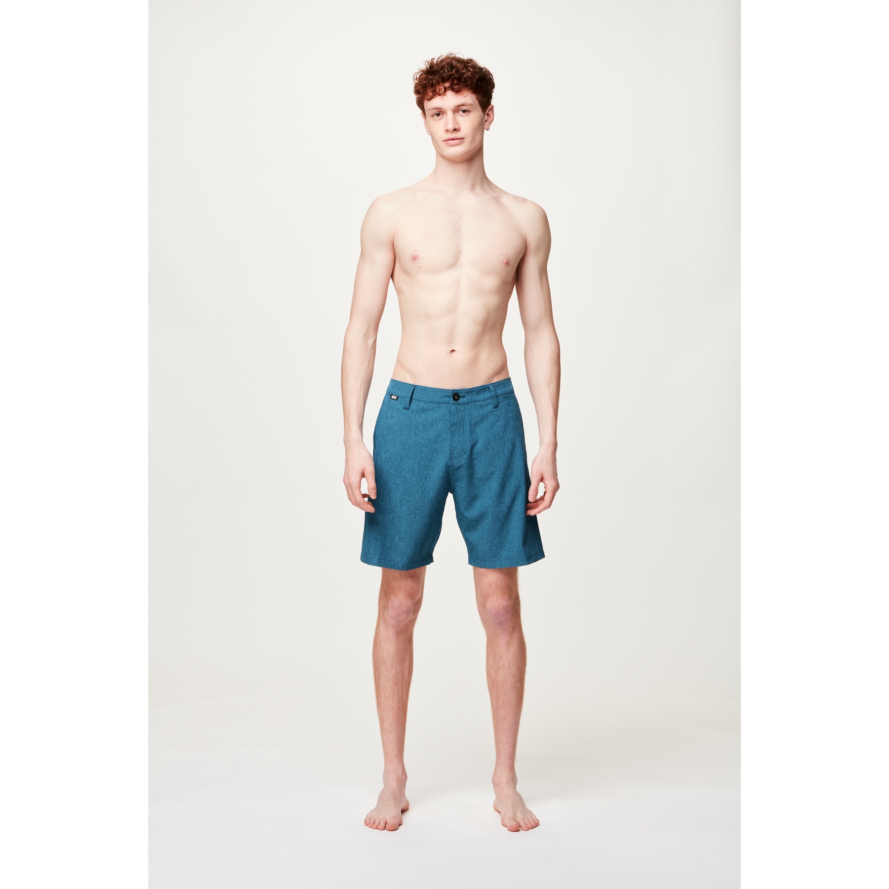 Hurley Pantaloncini Da Bagno Donna 7,6 Cm Con Tasche, Turchese, Taglia M, Tessuto Asciugatura Rapida, Per Spiaggia E Surf