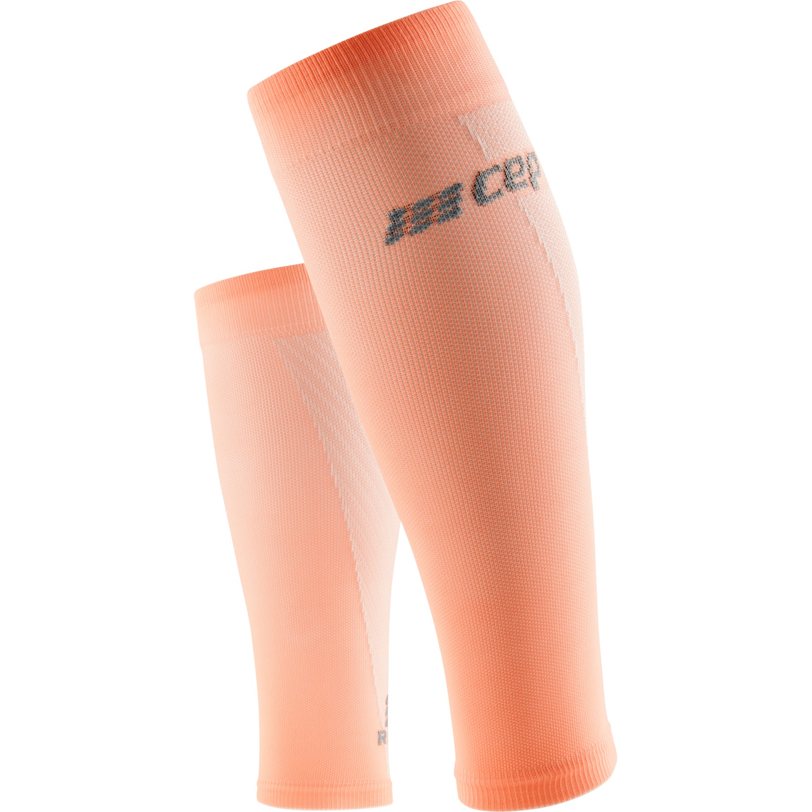 Image of CEP Ultralight Compression Calf Sleeves V3 Women - coral/cream