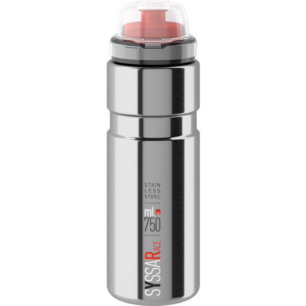 Produktbild von Elite Syssa Race Trinkflasche 750ml - silber glänzend