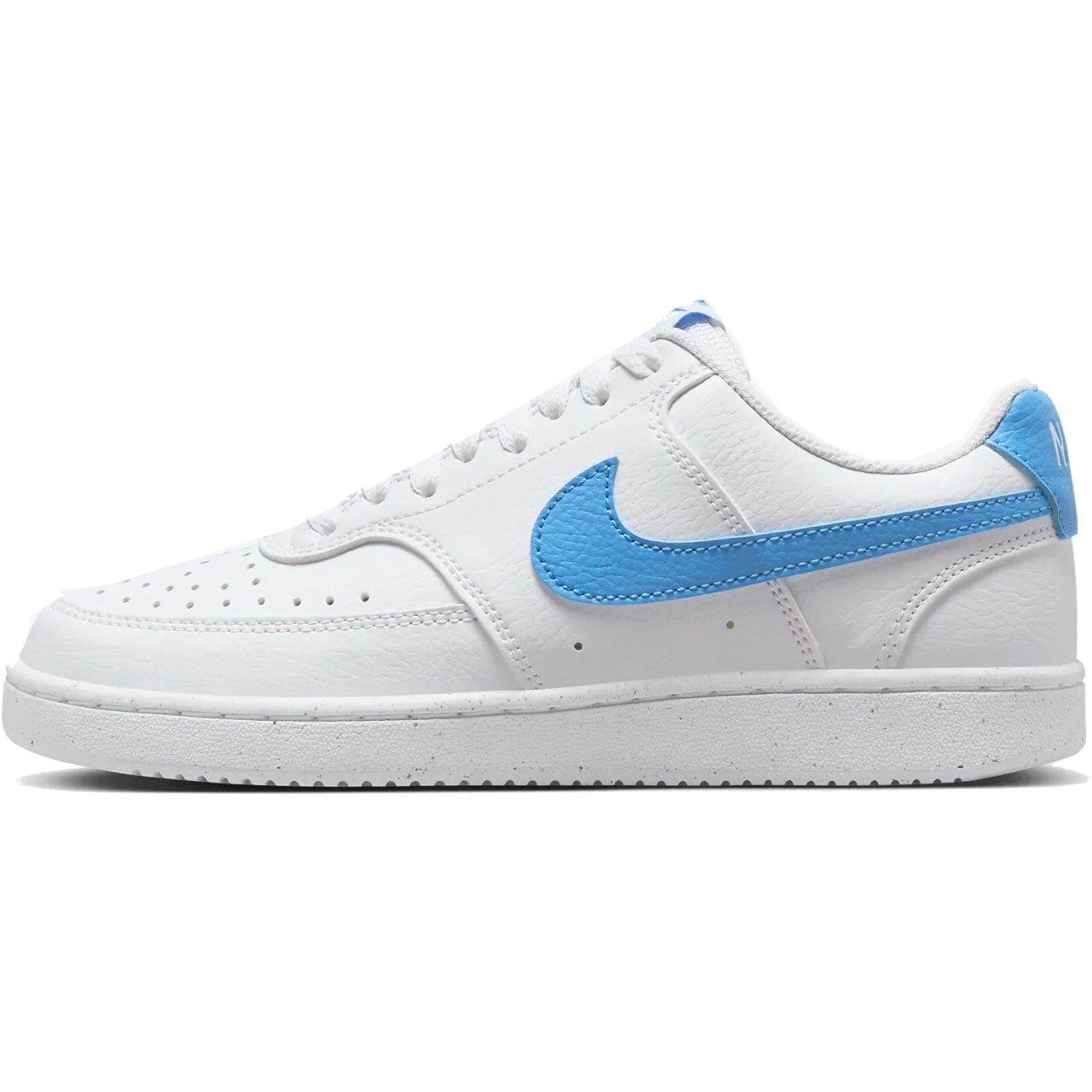 Nike Court Vision Low Shoes Women - white/university blue DH3158-107 ...