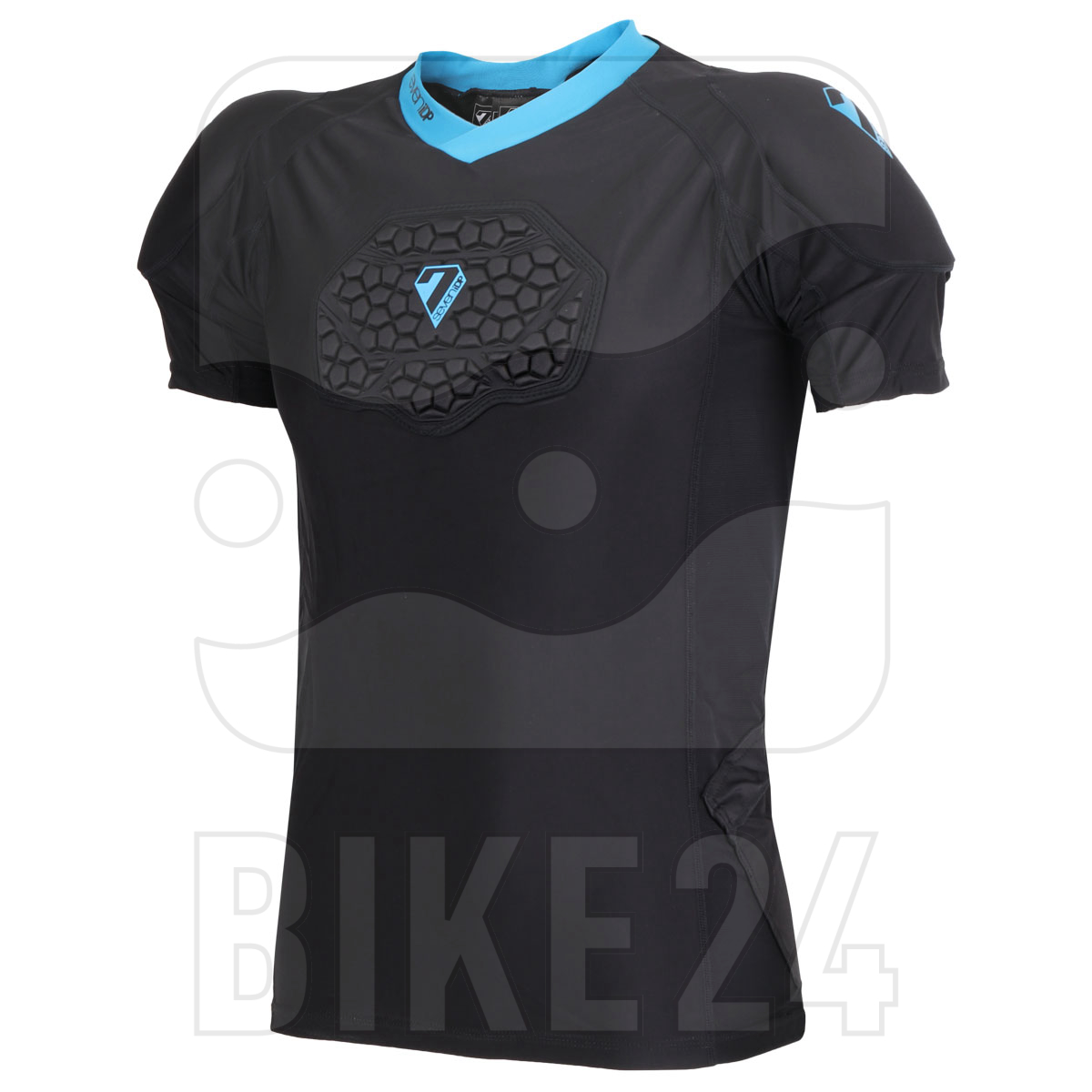 Picture of 7 Protection 7iDP Flex Body Suit Protector T-Shirt - black-blue