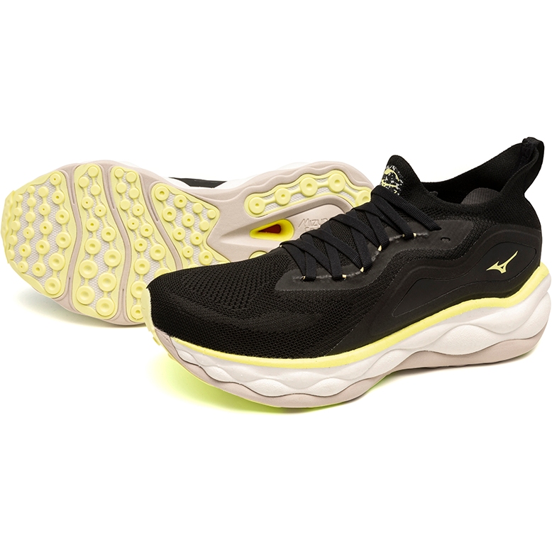 Picture of Mizuno Wave Neo Ultra Running Shoes Men - Undyed Black / Luminous