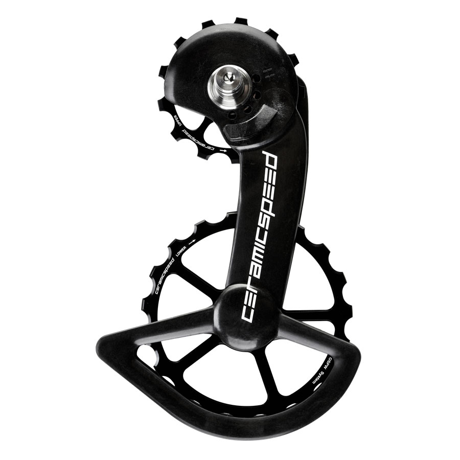 Picture of CeramicSpeed OSPW Derailleur Pulley System - for Shimano R9200/R8100 (12s) | 13/19 Teeth - black