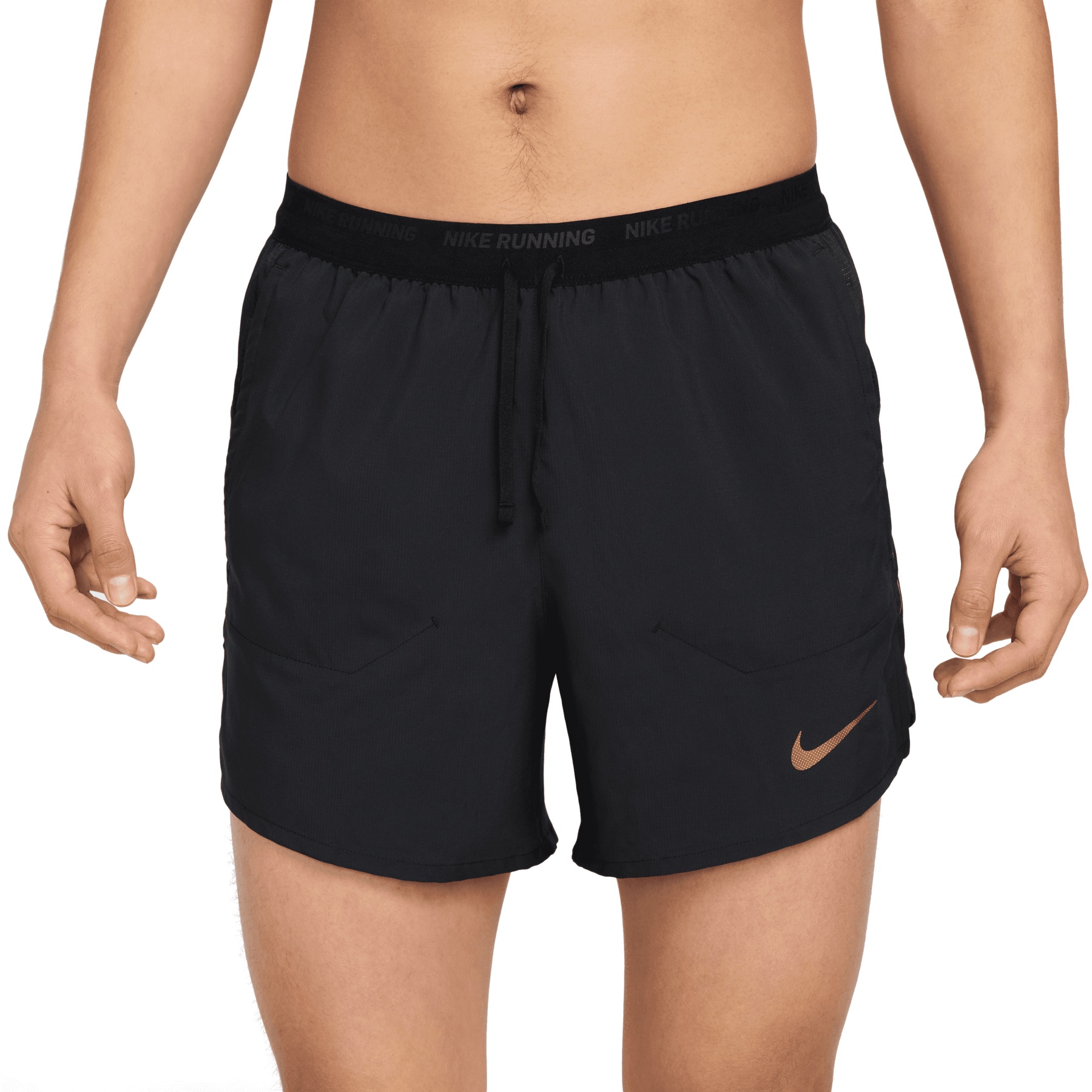 Produktbild von Nike x Jakob Dri-Fit Brief-Lined 5&quot; Laufshorts Herren - black/black/metallic gold HJ3536-010