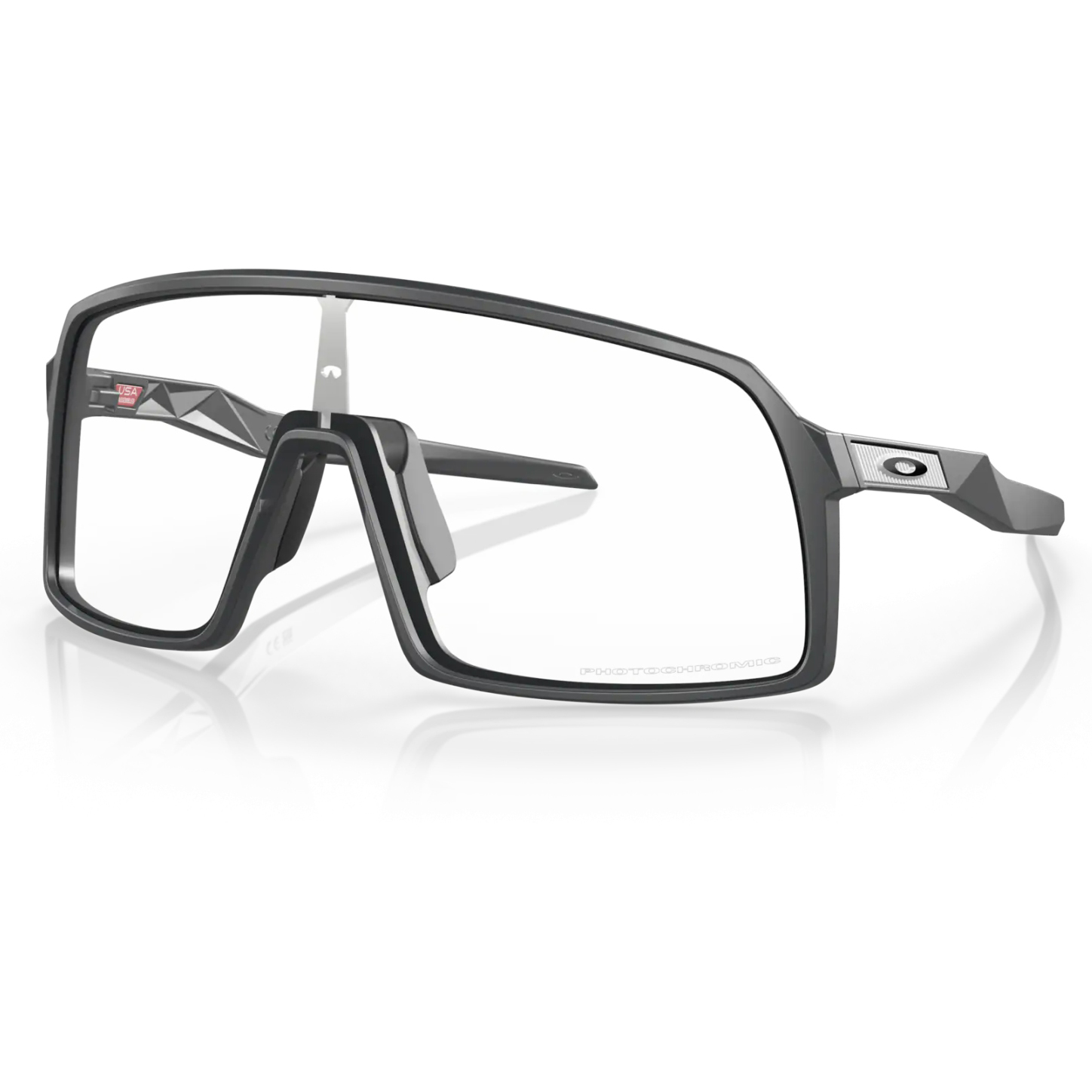 Picture of Oakley Sutro Glasses - Matte Carbon/Clear Photochromic - OO9406-9837