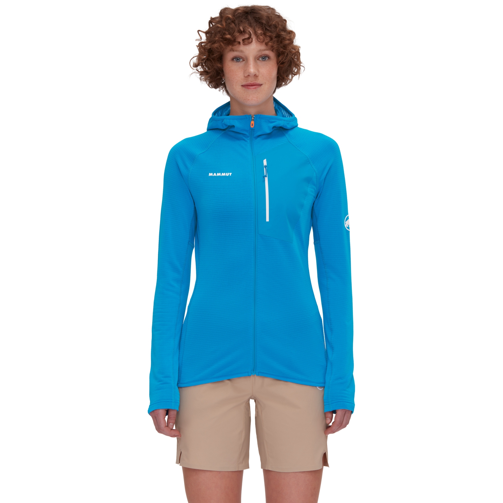 Produktbild von Mammut Aenergy Light Midlayer Jacke mit Kapuze Damen - glacier blue