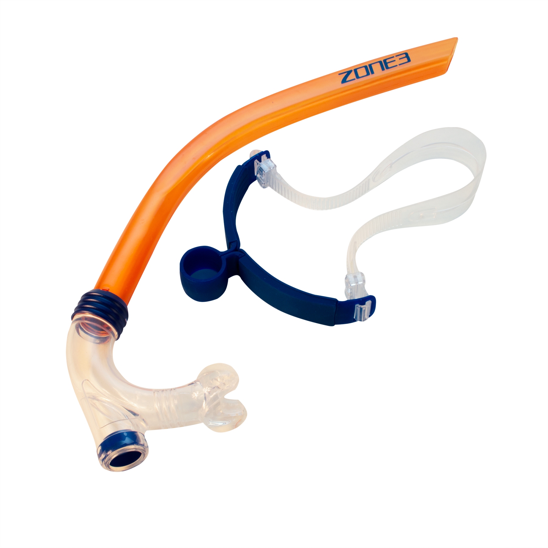 Picture of Zone3 Front Facing Snorkel - orange/clear/navy