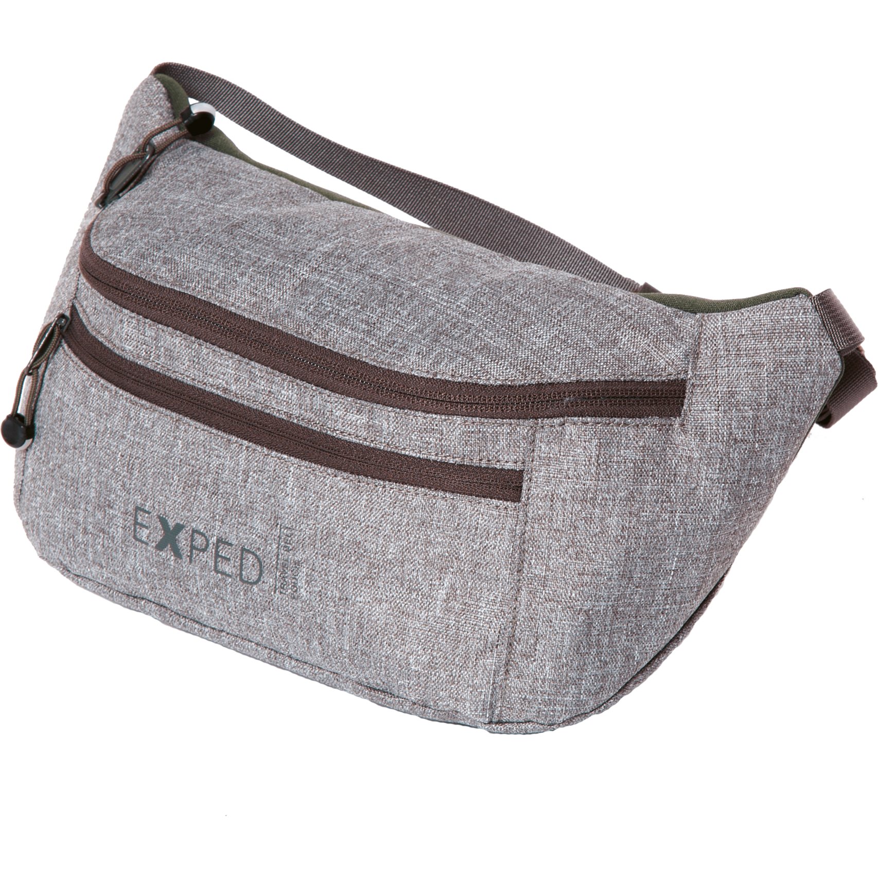 Photo produit de Exped Sac Banane - Travel Belt Pouch - Grey Melange