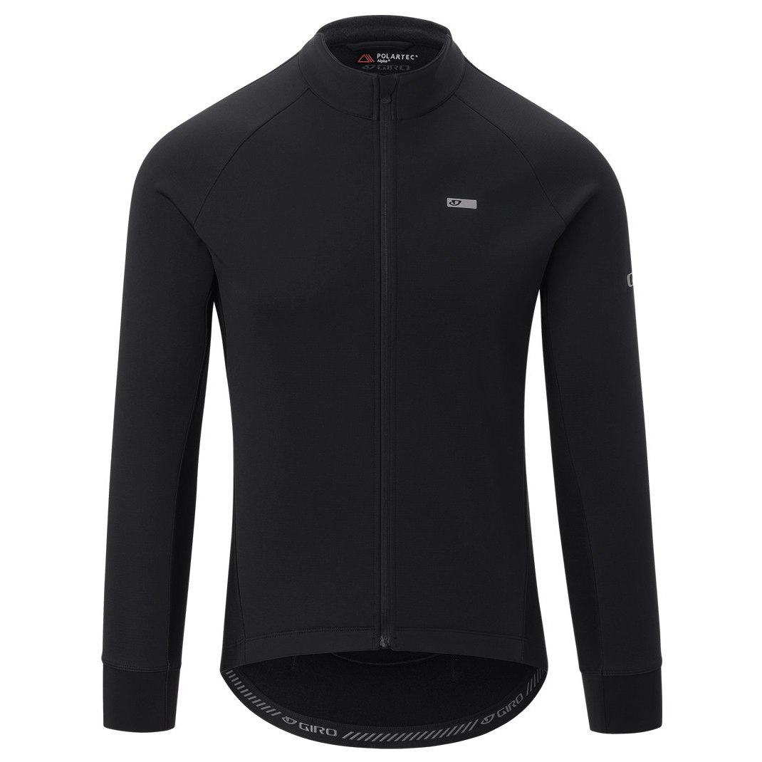 Productfoto van Giro Chrono Pro Windblocker Fietsshirt met Lange Mouwen Heren - zwart
