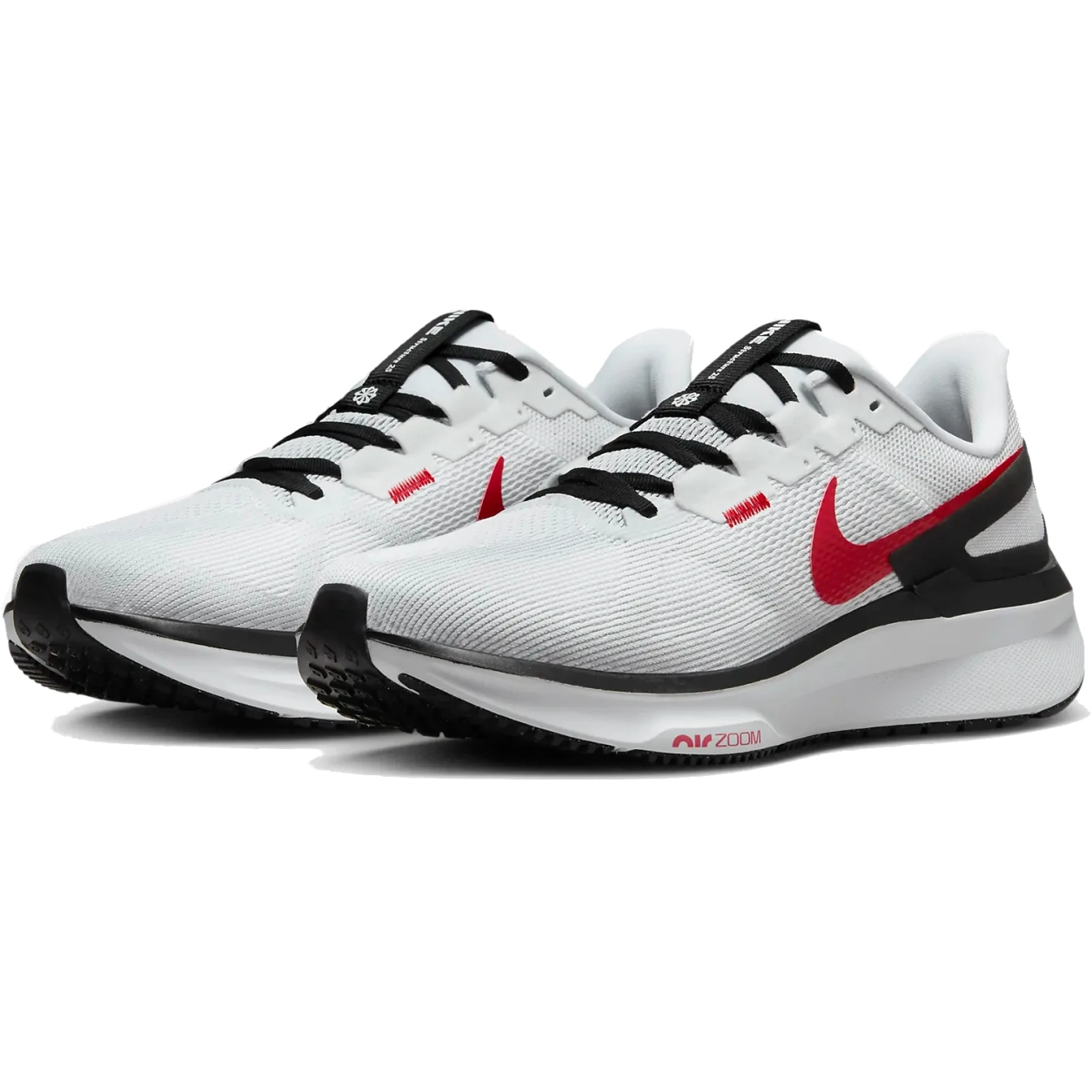 Nike zoom black and red best sale