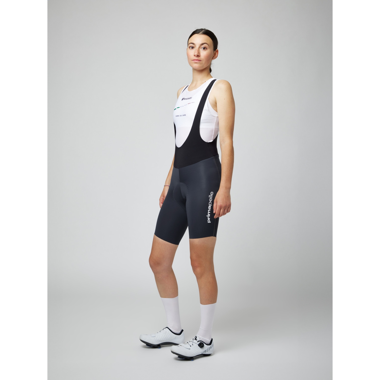 PISSEI Primapelle Bib Shorts Women - Anthracite | BIKE24