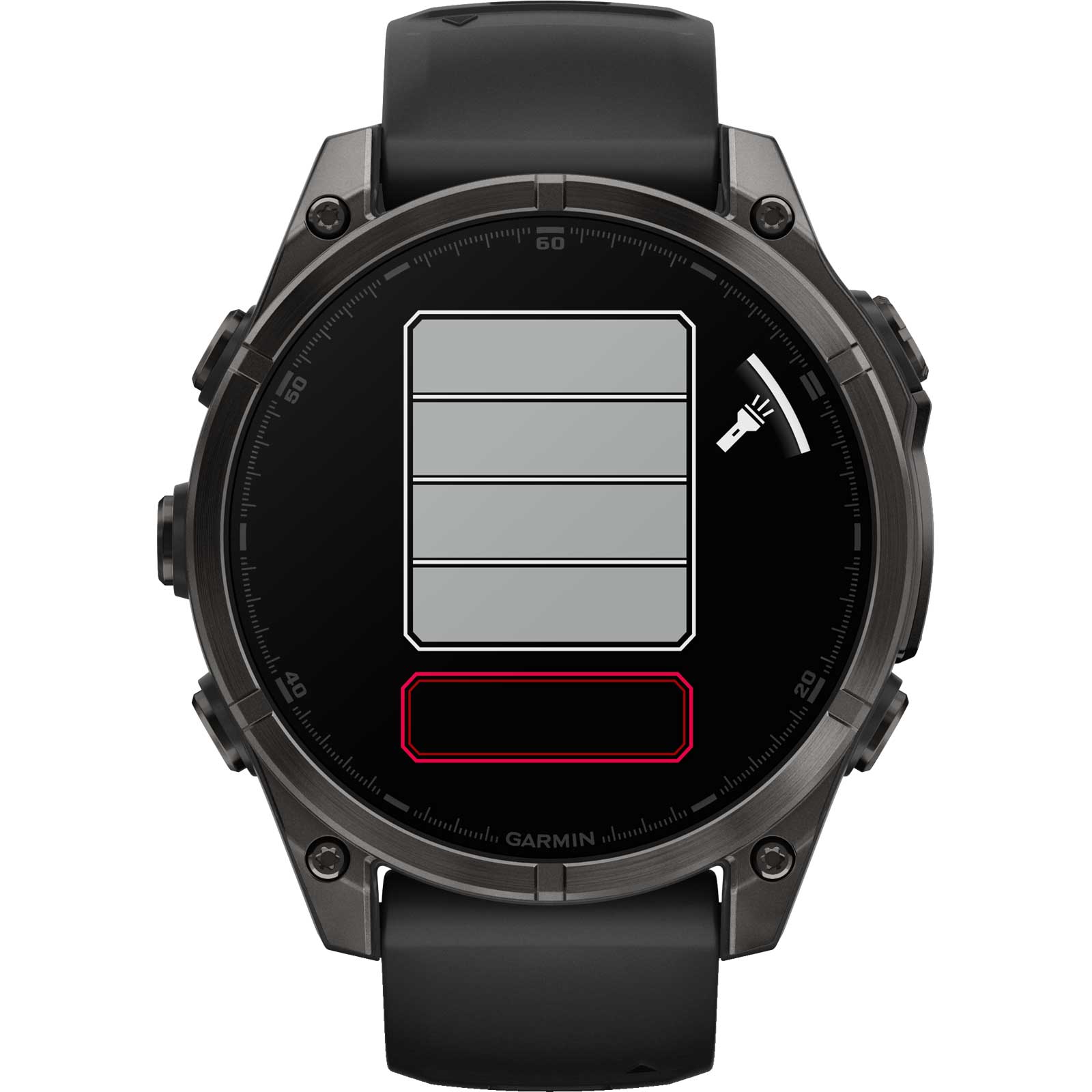 Garmin fenix 8 AMOLED Sapphire GPS Smartwatch - 47mm - Black