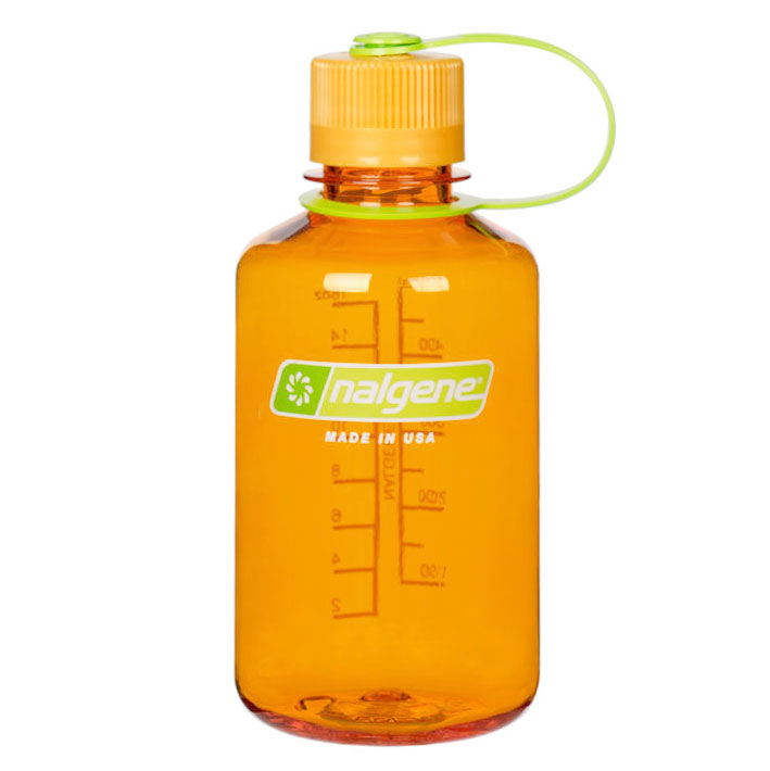 Productfoto van Nalgene Narrow Mouth Sustain Drinkfles 0,5l - clementine