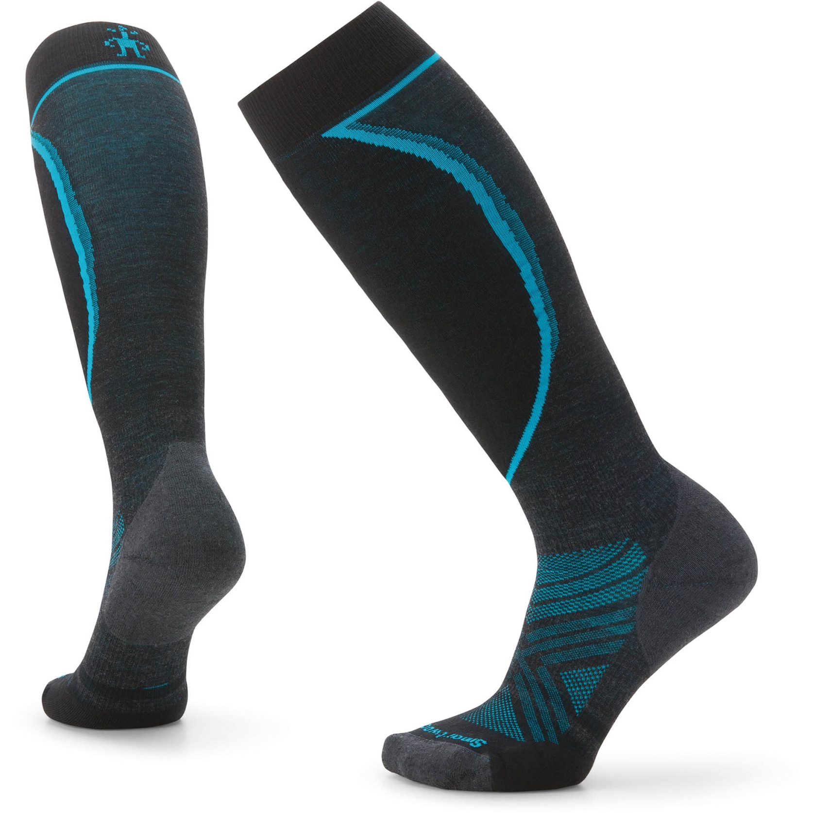 SmartWool Calcetines Mujer - Ski Targeted Cushion OTC - 003 charcoal