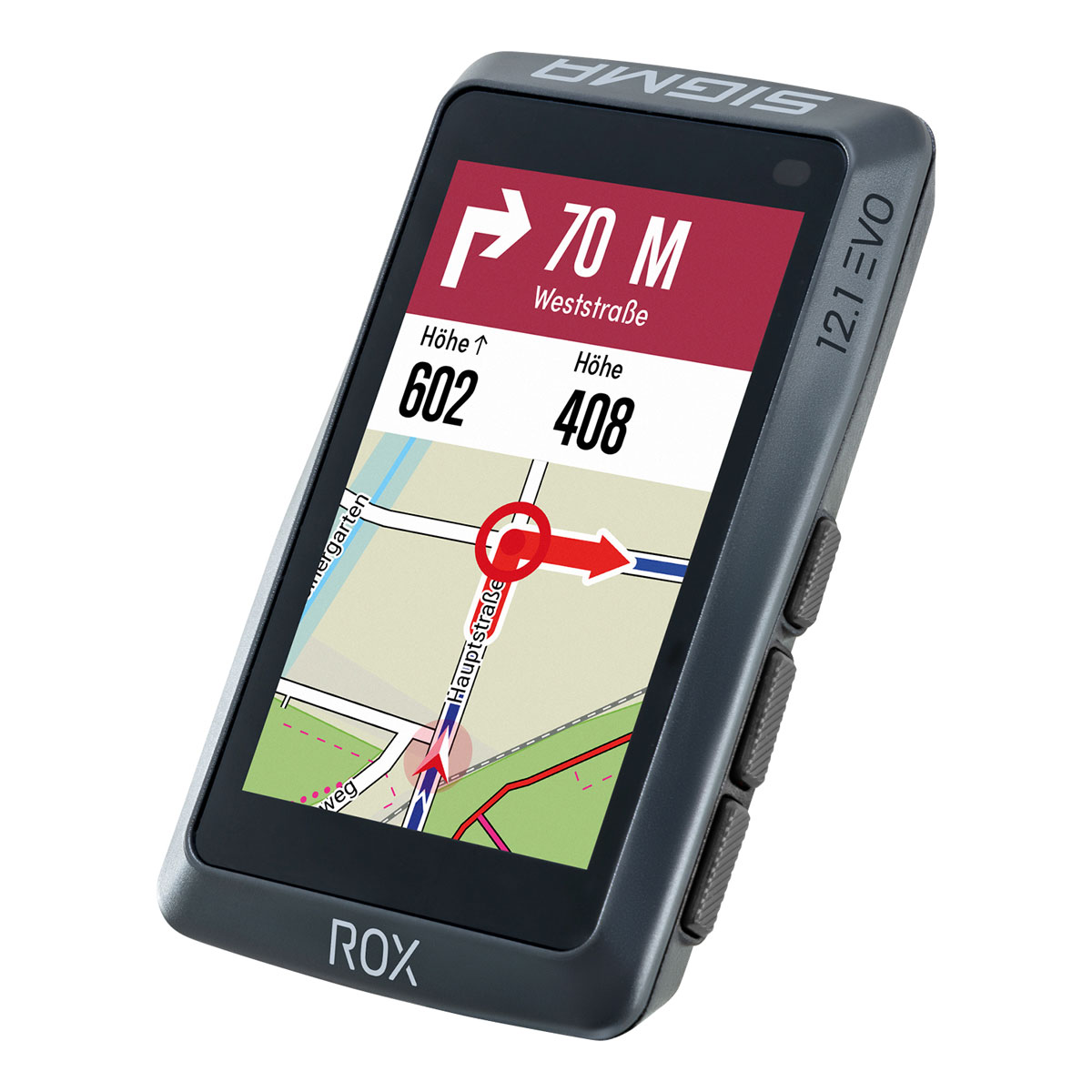 Sigma Sport Compteur Vélo GPS - ROX 11.1 EVO - Sensor Set - noir - BIKE24