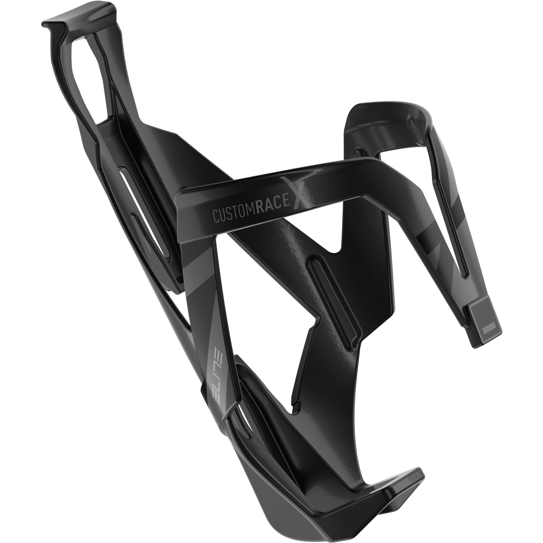Produktbild von Elite Custom Race X Flaschenhalter - black/black glossy
