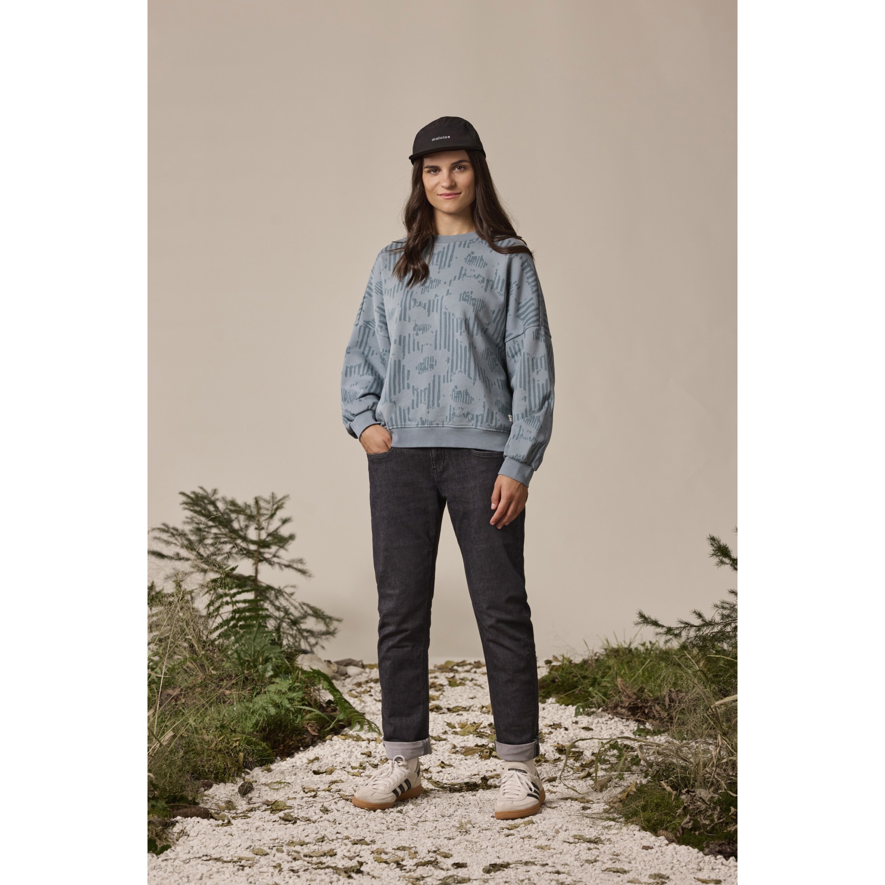 Maloja Organic Sweatshirt Damen winter magnolia