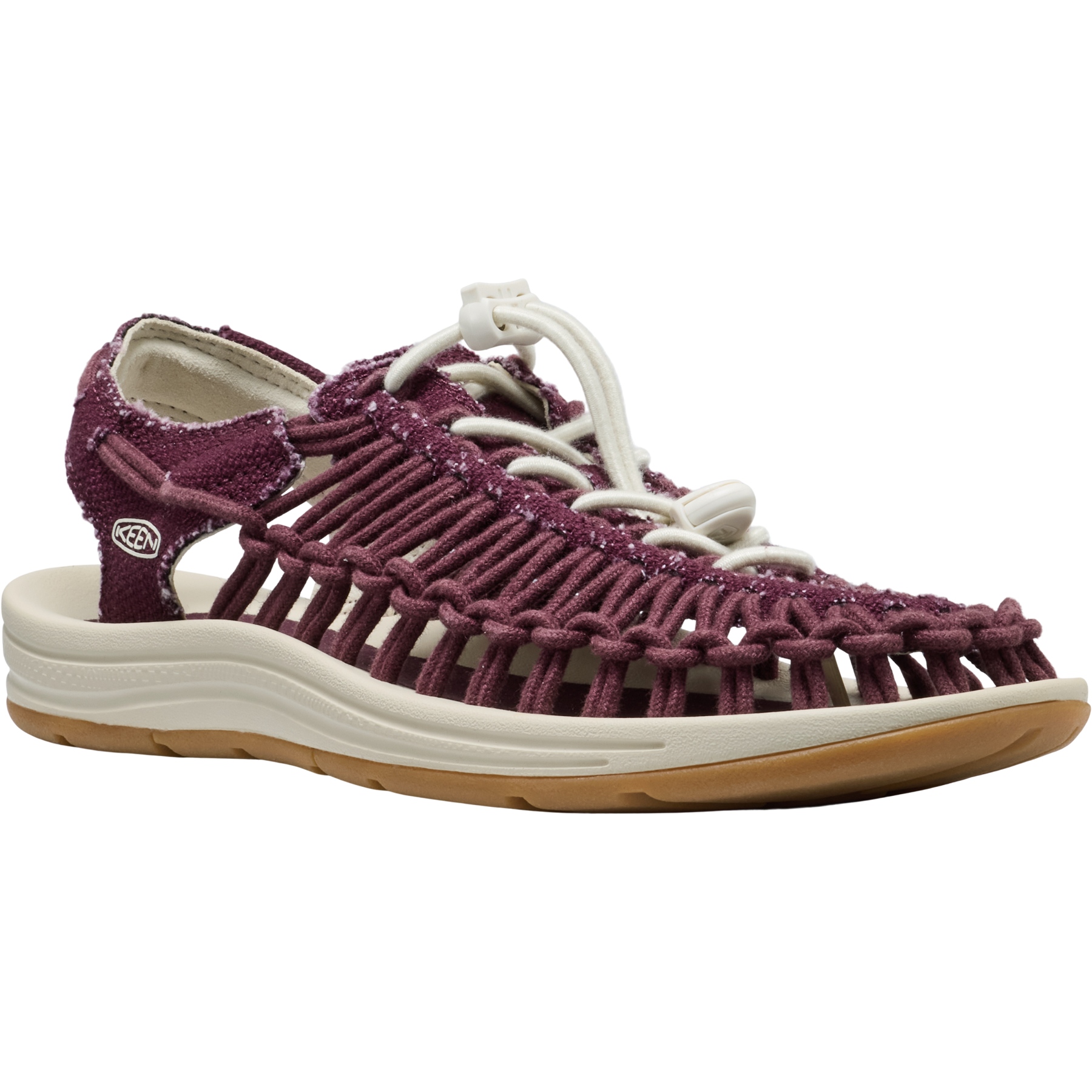 KEEN24.５センチUS7.5UNEEK KEEN Uneek Canvas Sandals Women - Fig/Birch | BIKE24