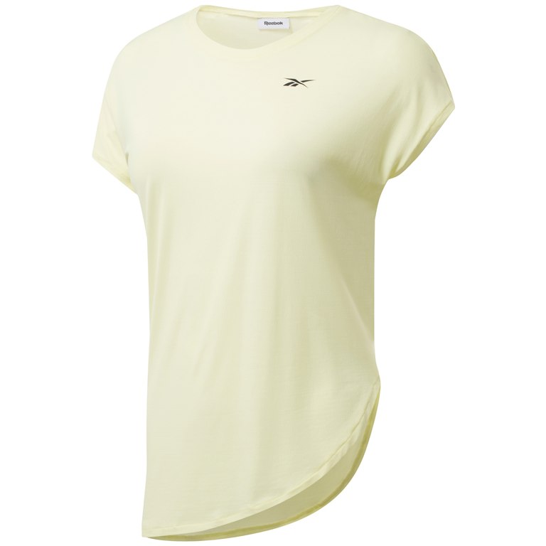 Produktbild von Reebok Workout Ready ACTIVCHILL Damen T-Shirt - lemon glow FQ2565