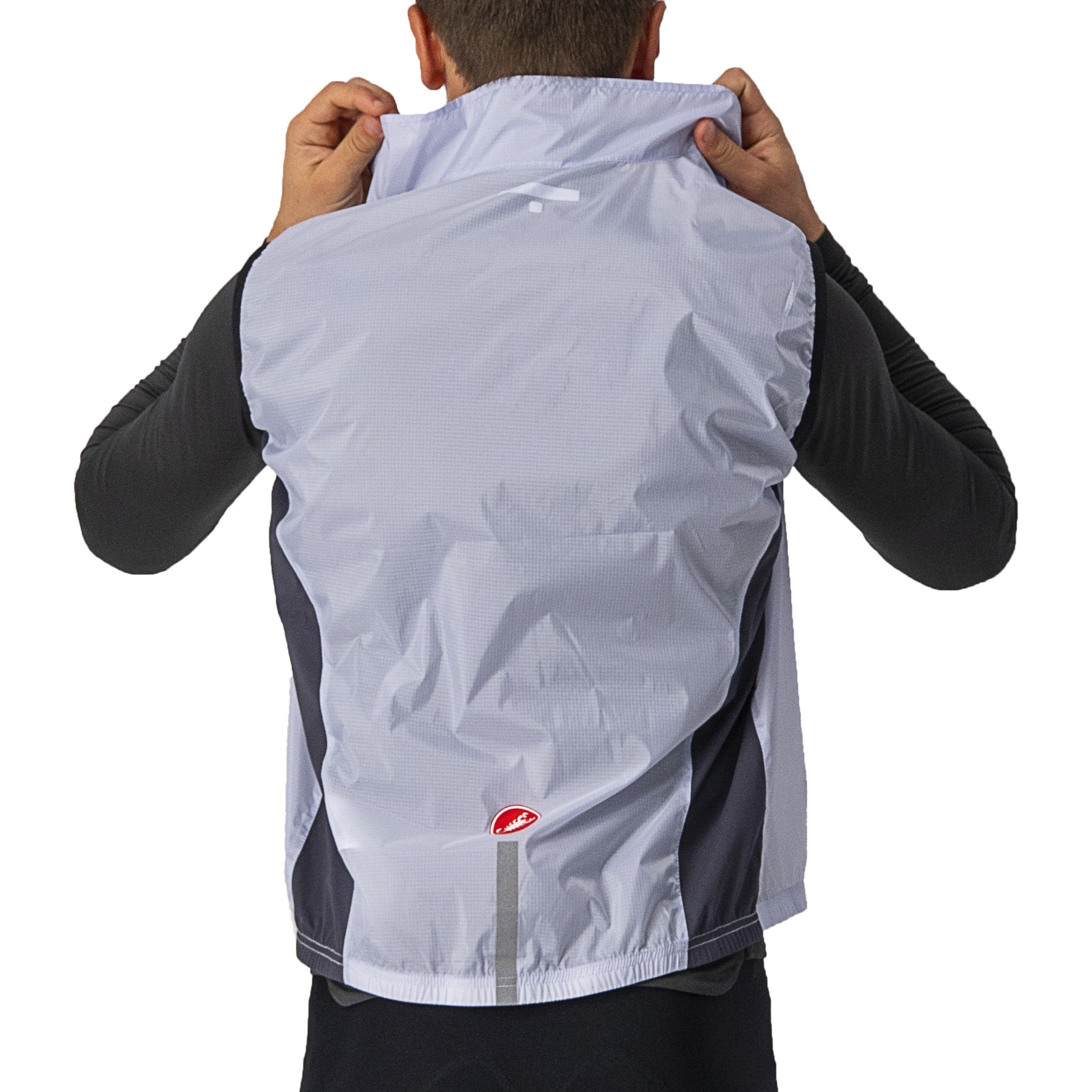 Castelli Squadra Stretch Vest Men - silver grey/dark grey | BIKE24