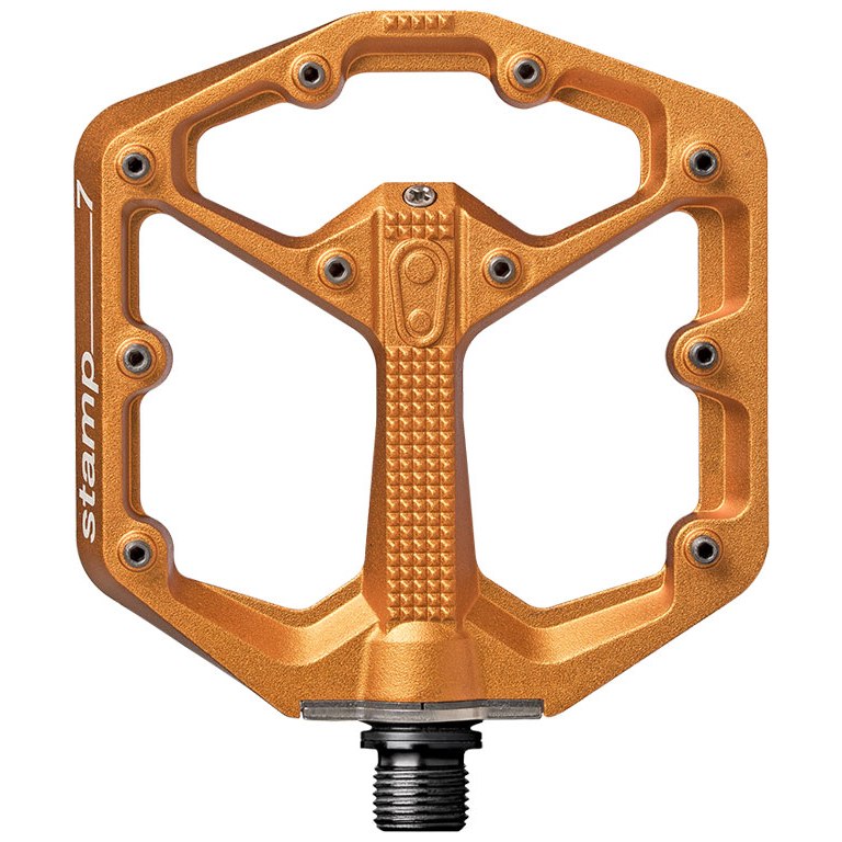 Crankbrothers Stamp 7 Small Flat Pedals - orange