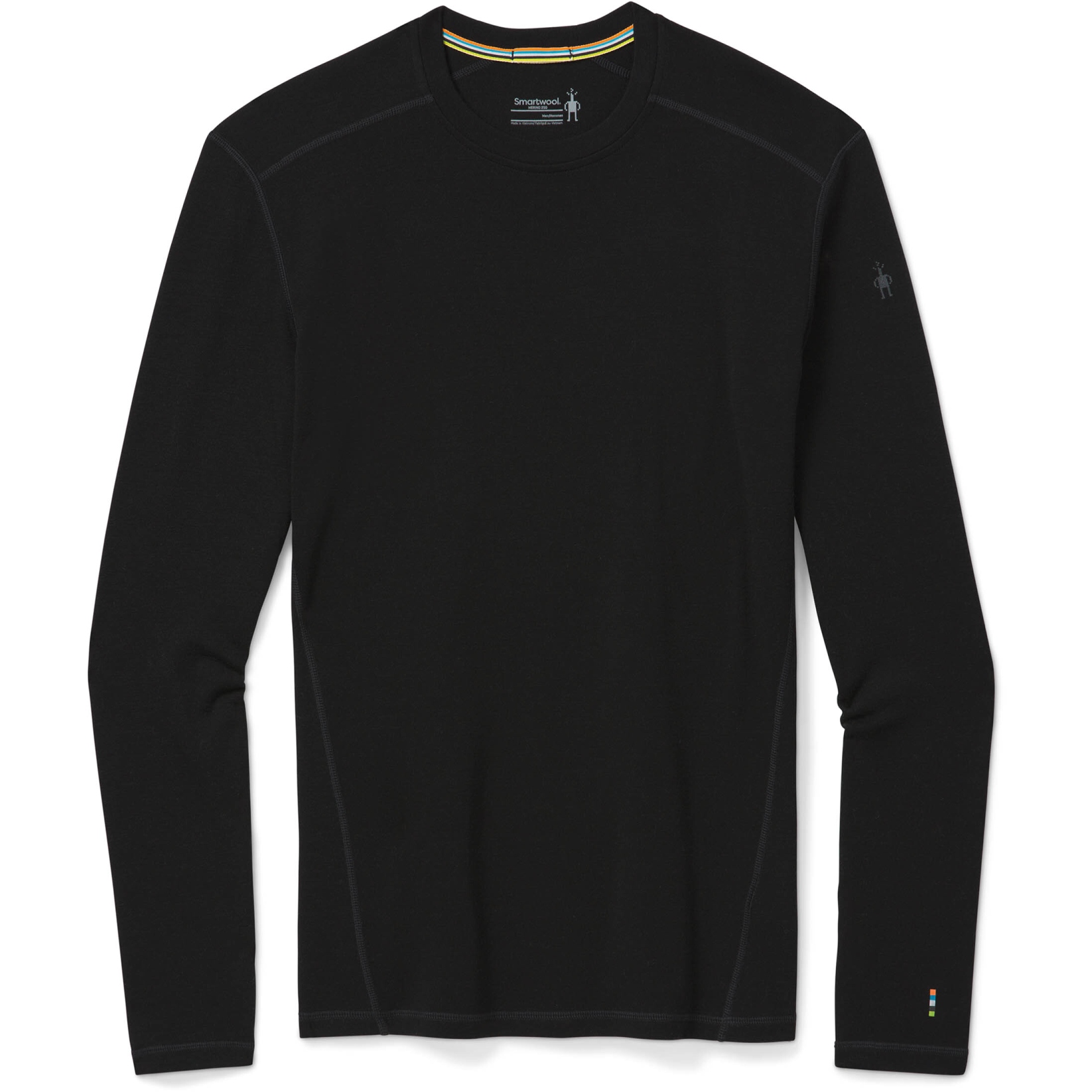 Picture of SmartWool Classic Thermal Merino Crew Base Layer - 001 black