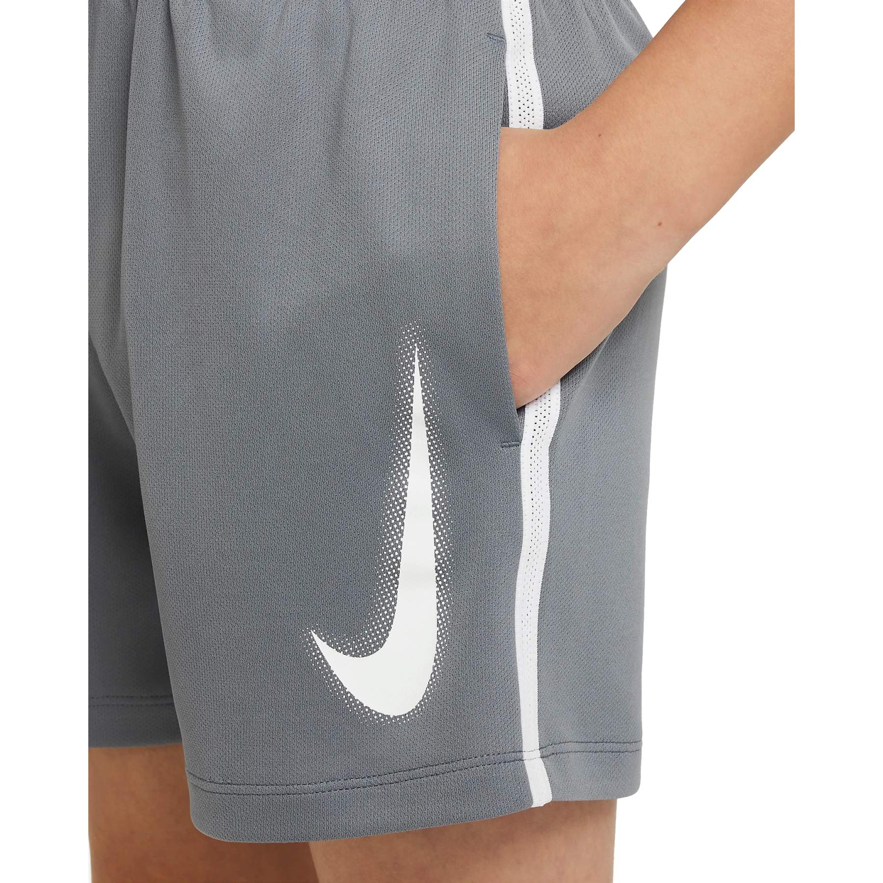 nike core cycle shorts grey