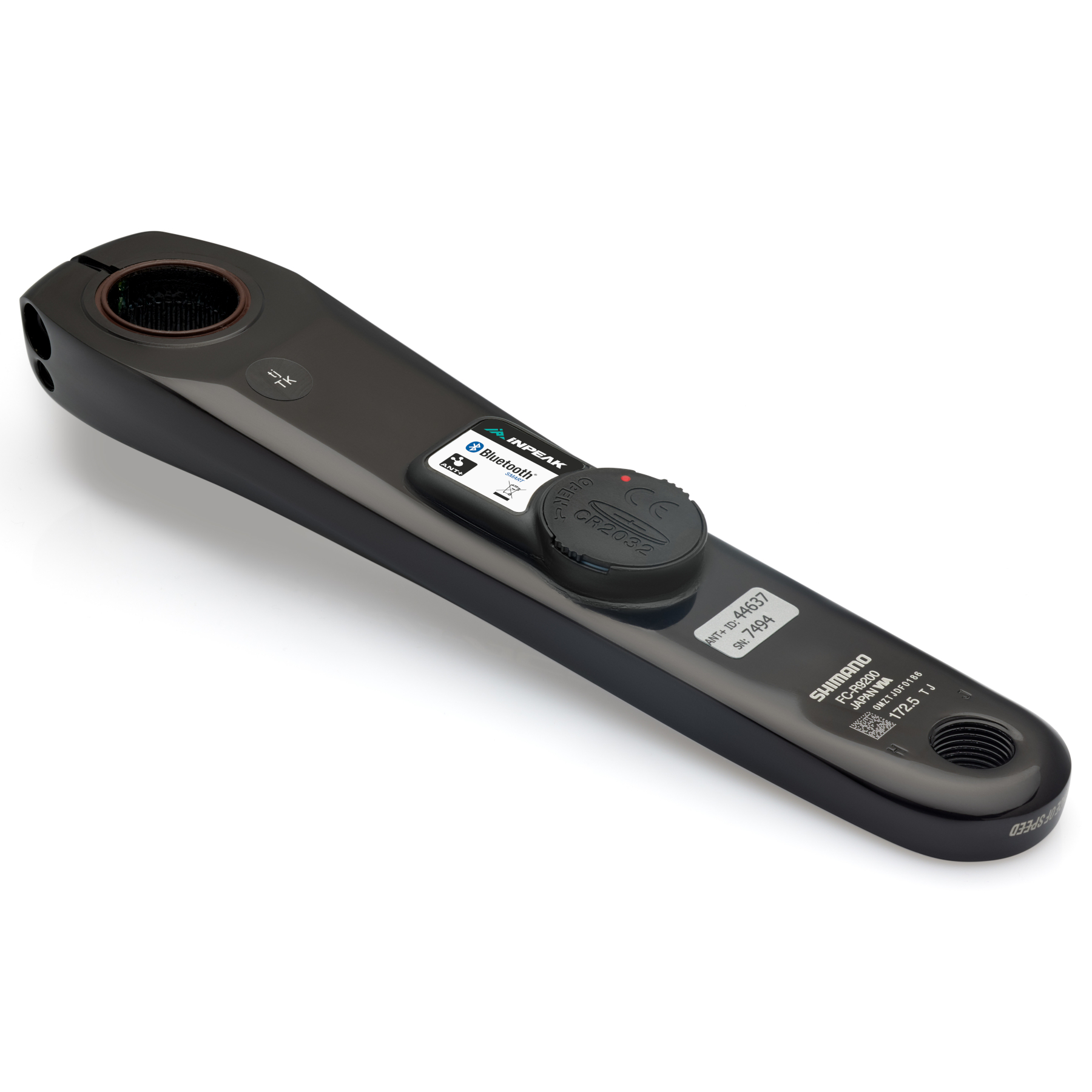 Produktbild von INPEAK Powercrank Powermeter-Kurbelarm - Ready | Single (links) - Shimano Dura Ace FC-R9200