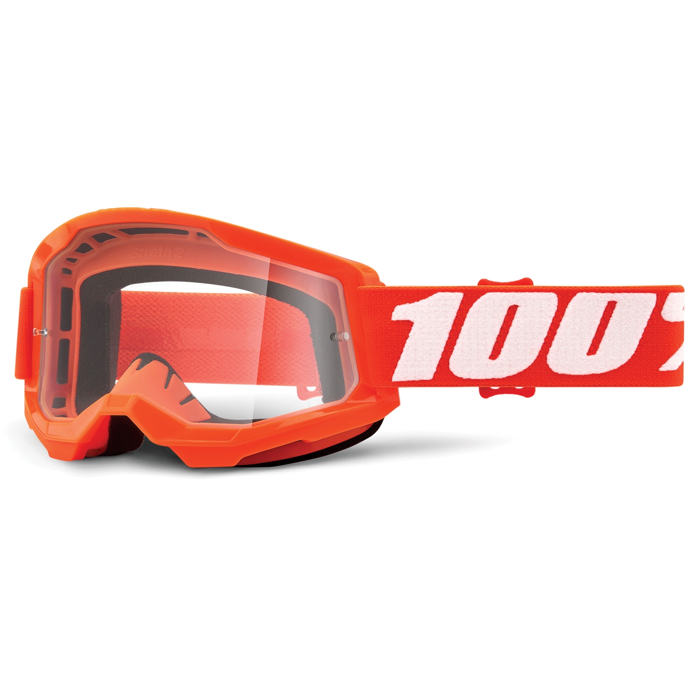 Picture of 100% Strata 2 Goggle - Clear Lens - Orange
