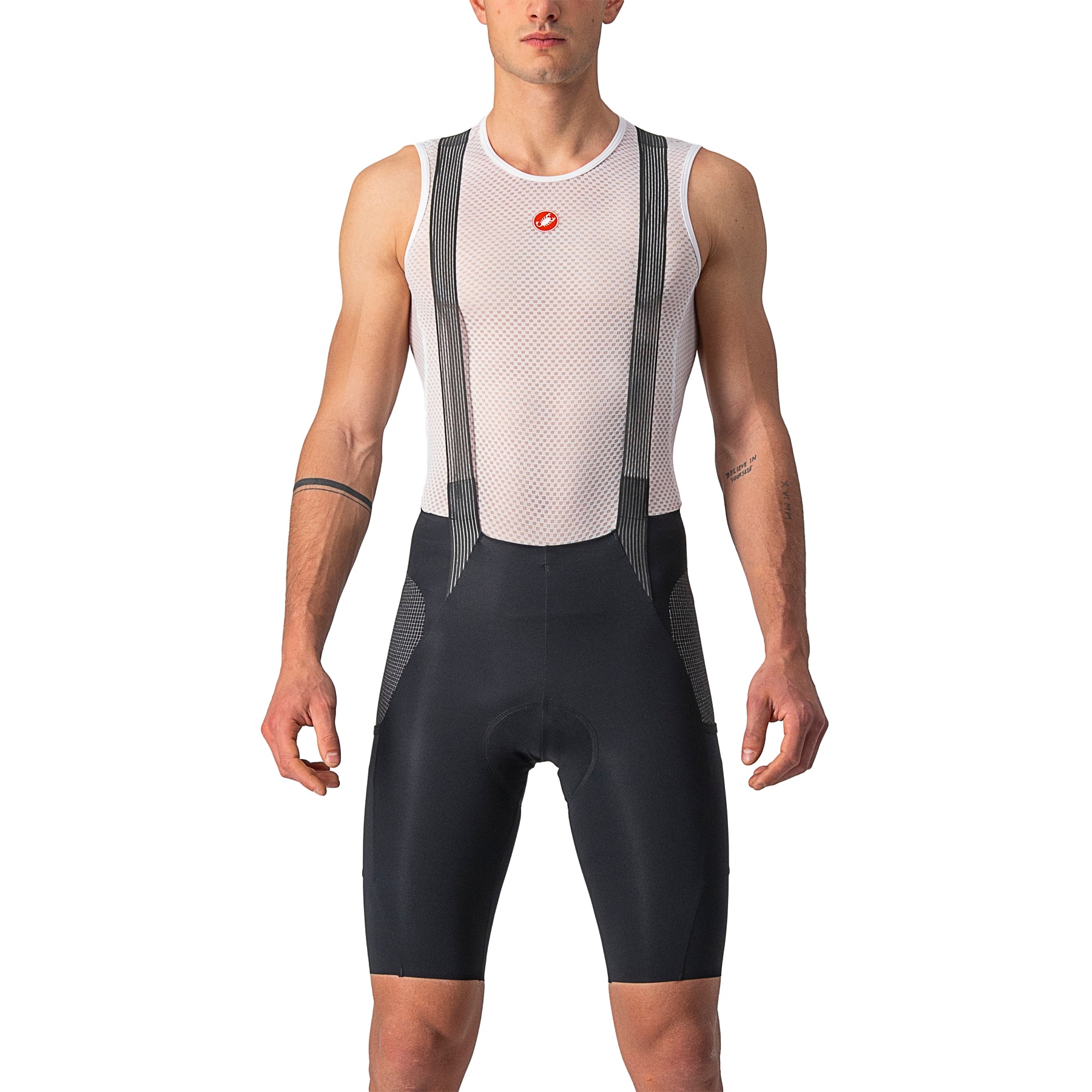 Picture of Castelli Free Unlimited Bibshorts - black 010