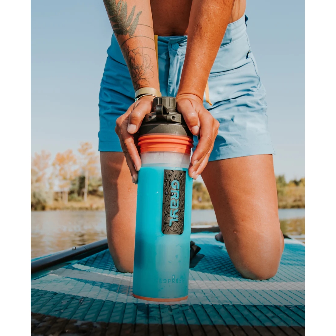 GRAYL GEOPRESS – Cartuccia Di Ricambio Filtro Acqua Per Escursioni E Viaggi, Nero
