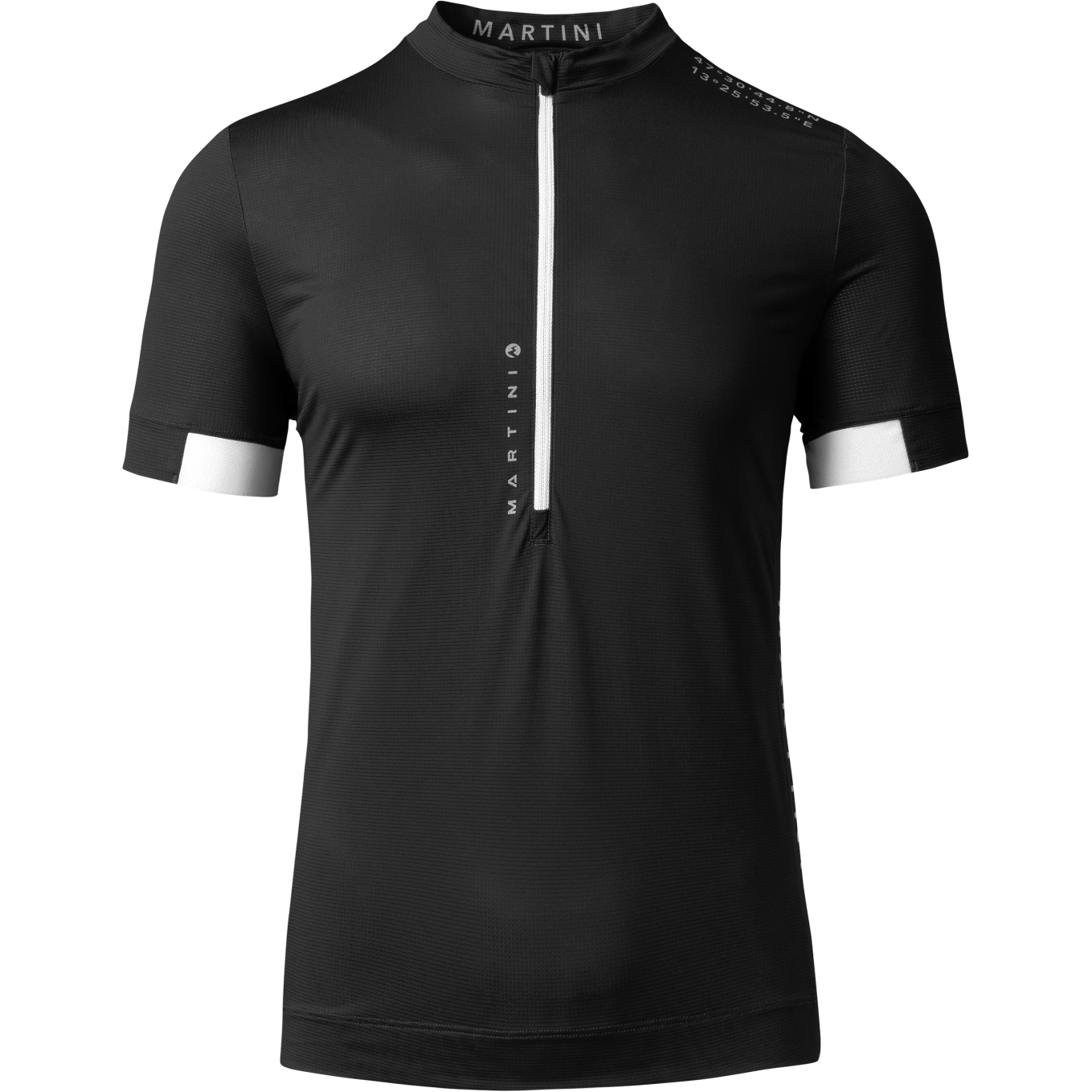 Produktbild von Martini Sportswear Flowtrail Halfzip Straight Kurzarmtrikot Herren - schwarz/weiß