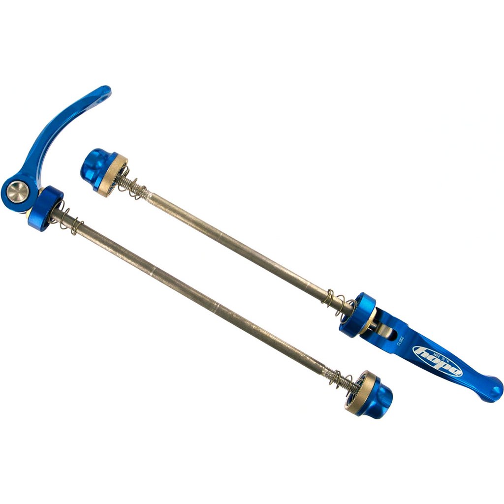 Picture of Hope Quick Release Set Stainless Steel MTB - blue