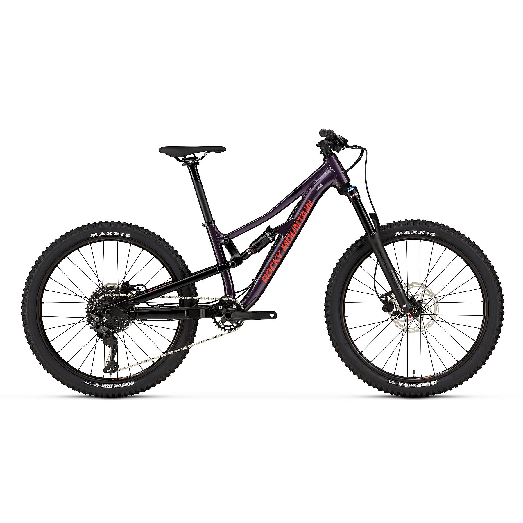 Photo produit de Rocky Mountain VTT Enfant 24&quot; - REAPER 24 Microshift - 2024 - black / purple