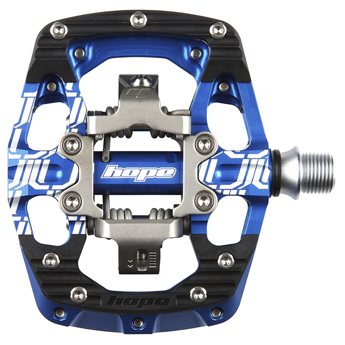 Picture of Hope Union Gravity Clipless Pedals - blue