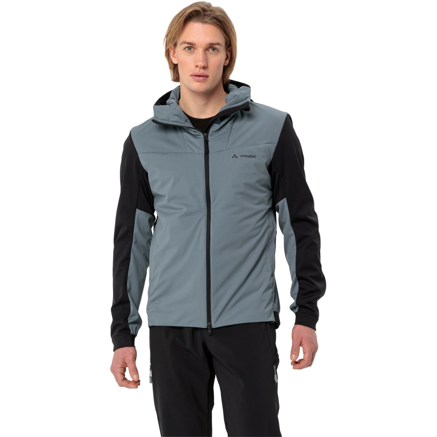 Productfoto van Vaude Moab Padded Softshell Jas Heren - heron