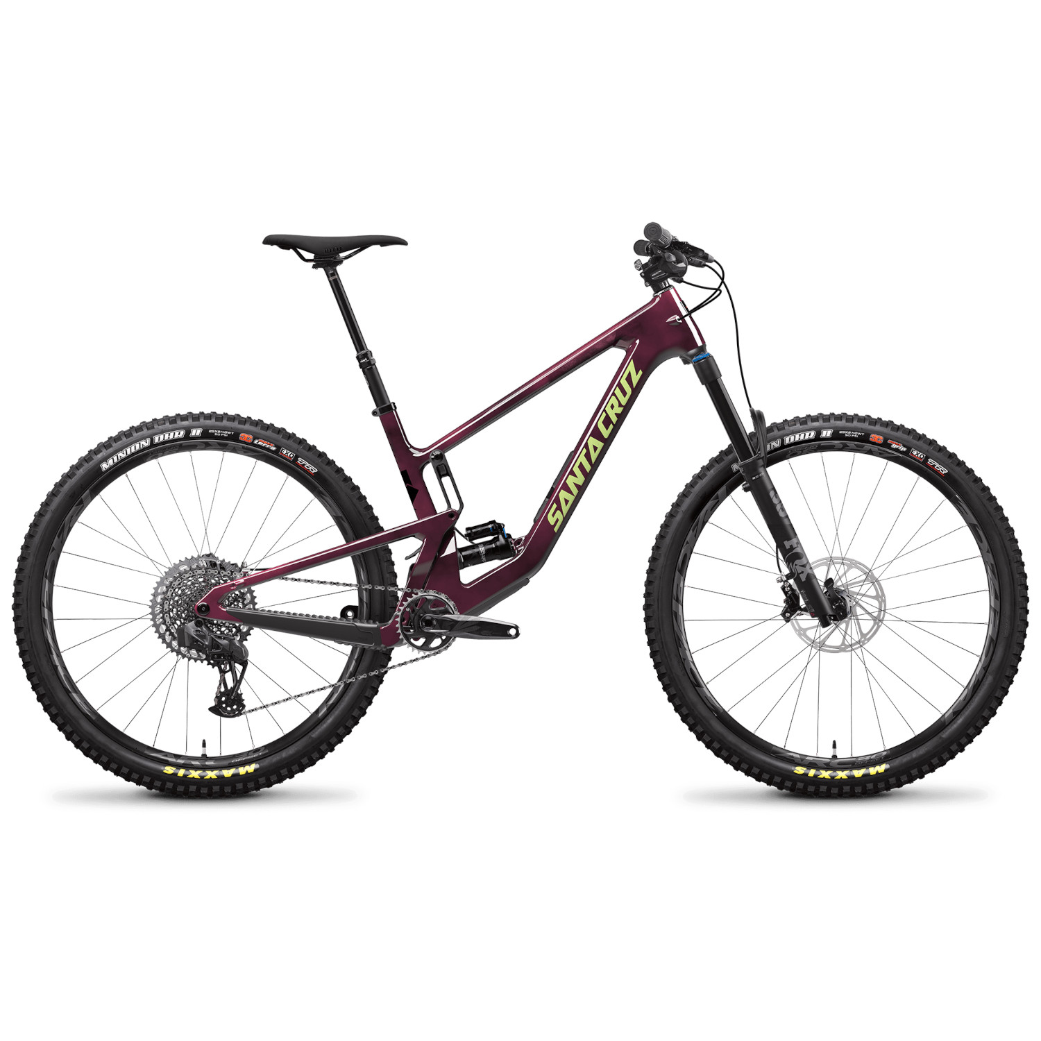 Image of Santa Cruz HIGHTOWER 3 C GX AXS - 29" Carbon Mountainbike - 2022 - gloss translucent purple