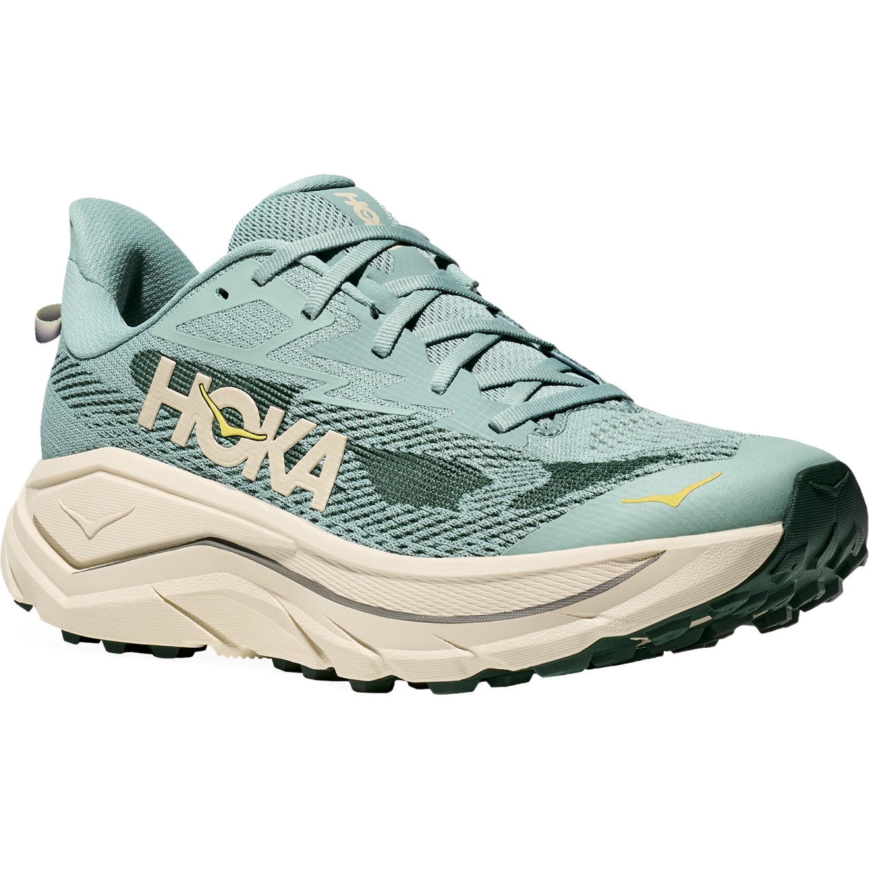 Produktbild von Hoka Challenger 8 Laufschuhe Herren - jade / truffle salt