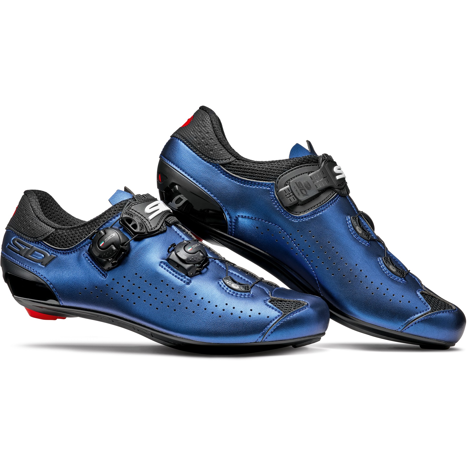 Picture of Sidi Genius 10 Road Shoes - iridescent blue