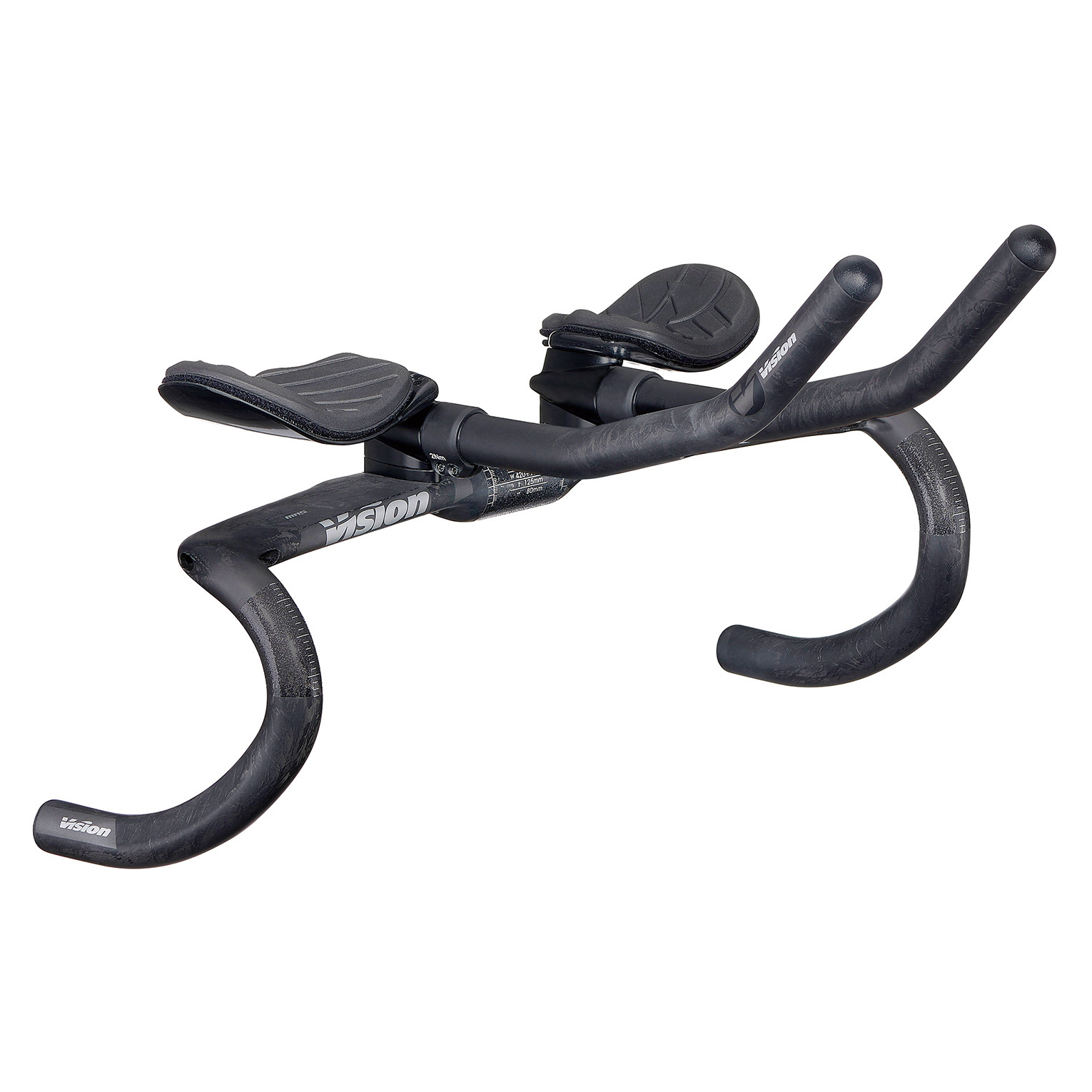 Picture of Vision Metron 4D Flat M.A.S. Time Trial Handlebar - J-Bend