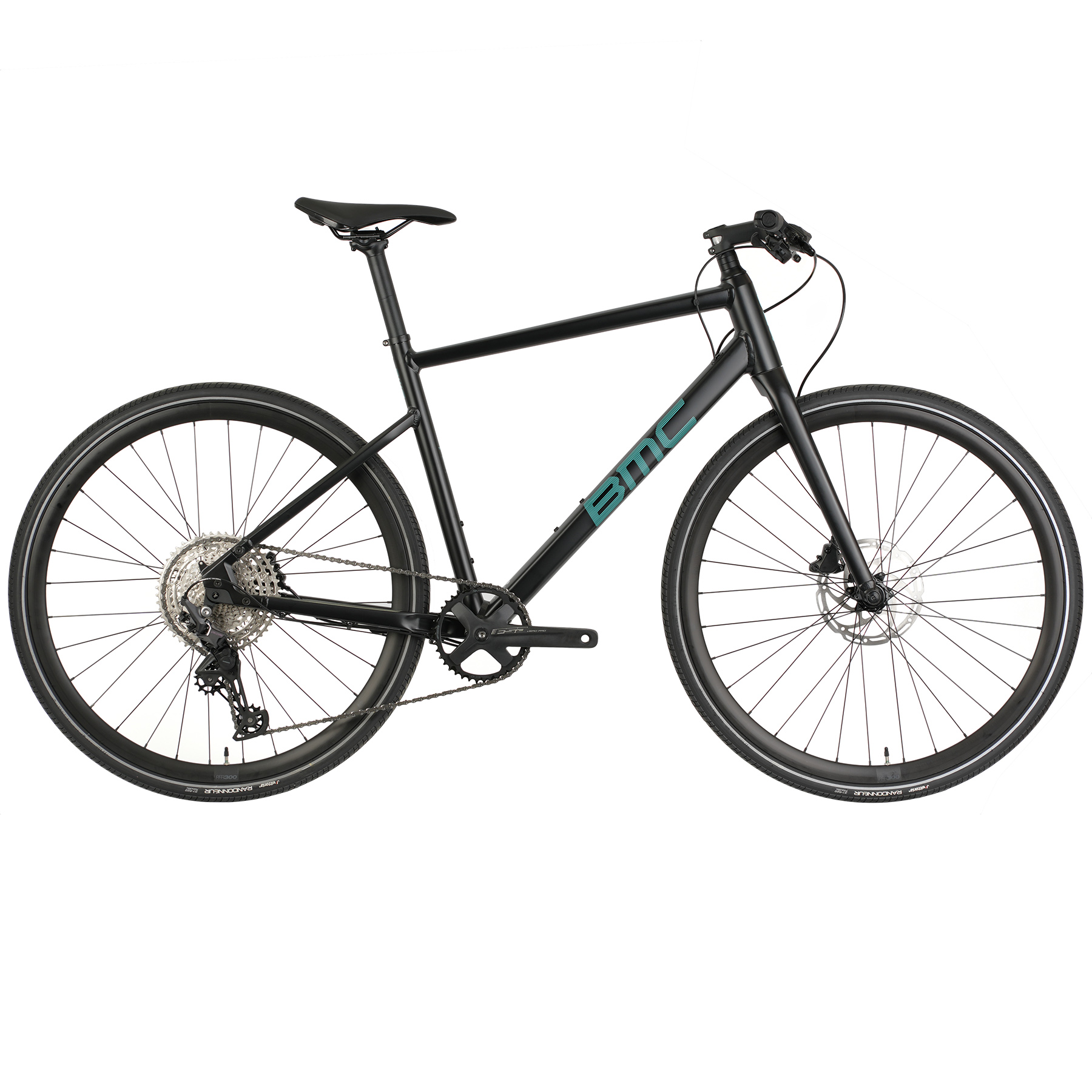 Picture of BMC ALPENCHALLENGE AL THREE - Fitness Bike - 2025 Edition - black / petrol