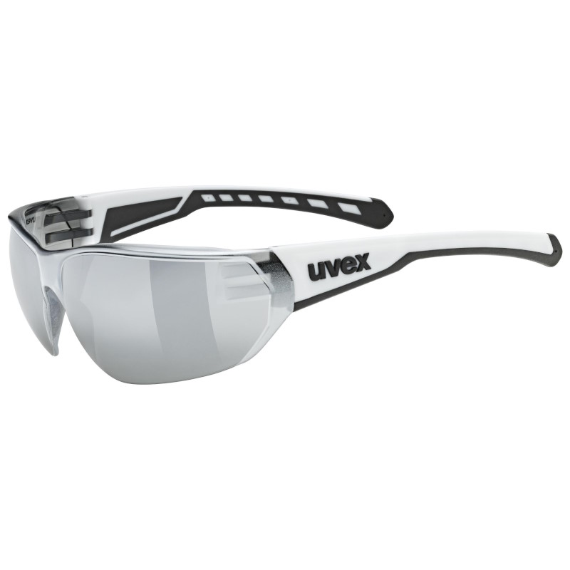 Produktbild von Uvex equate Brille - white matt/mirror silver