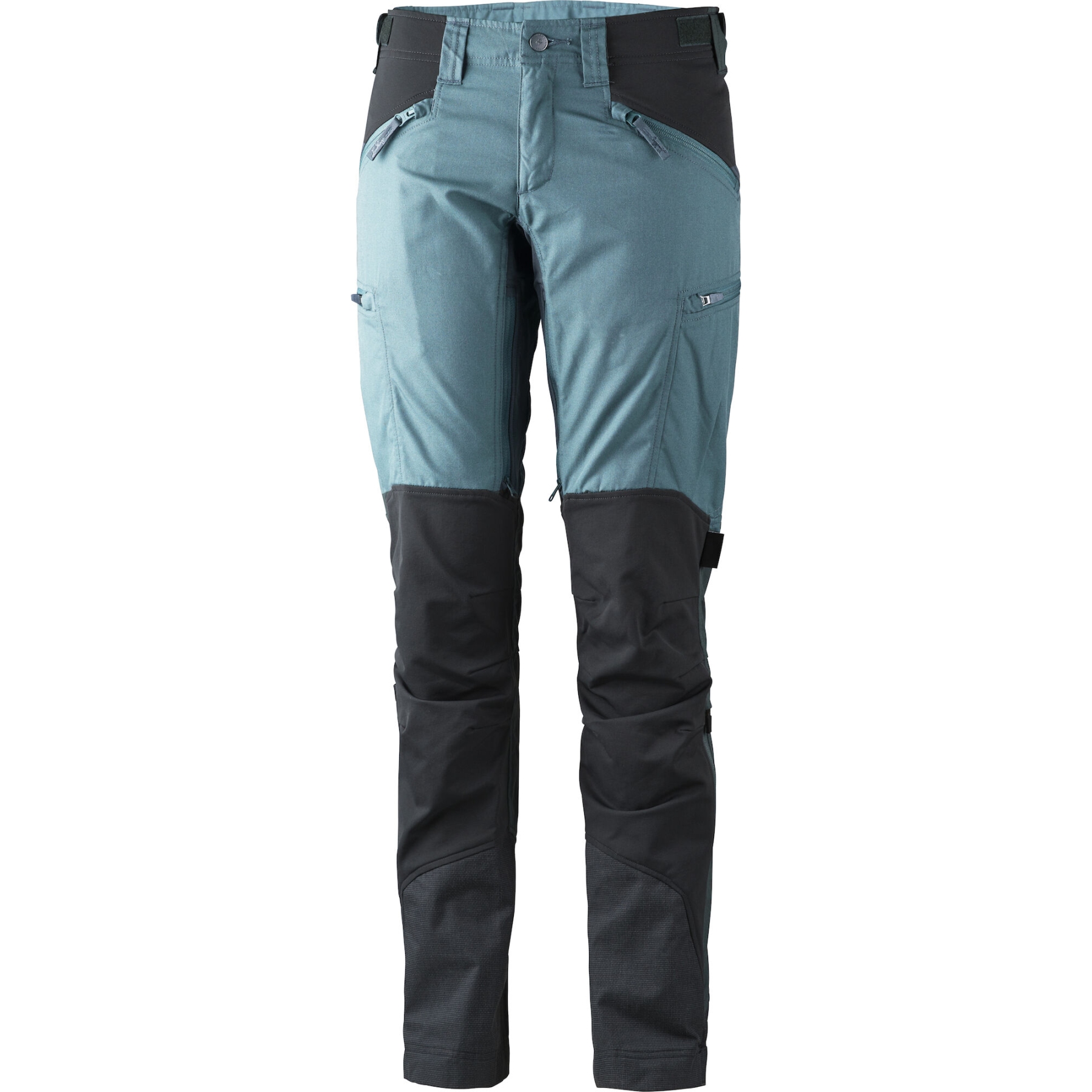 Picture of Lundhags Makke Hiking Pants Women - Fjord Blue/Charcoal 72252
