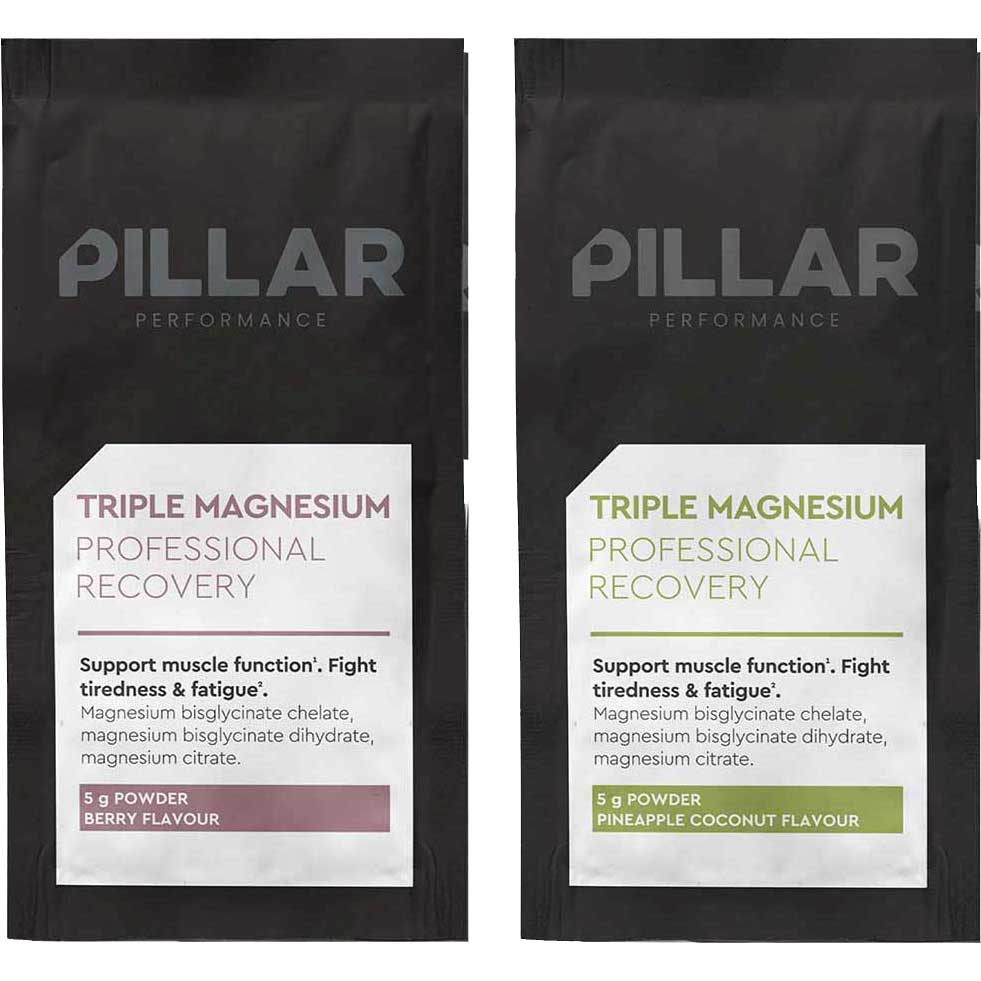 Photo produit de PILLAR Performance Complément Alimentaire - Triple Magnesium Assortiment - 2x 5g