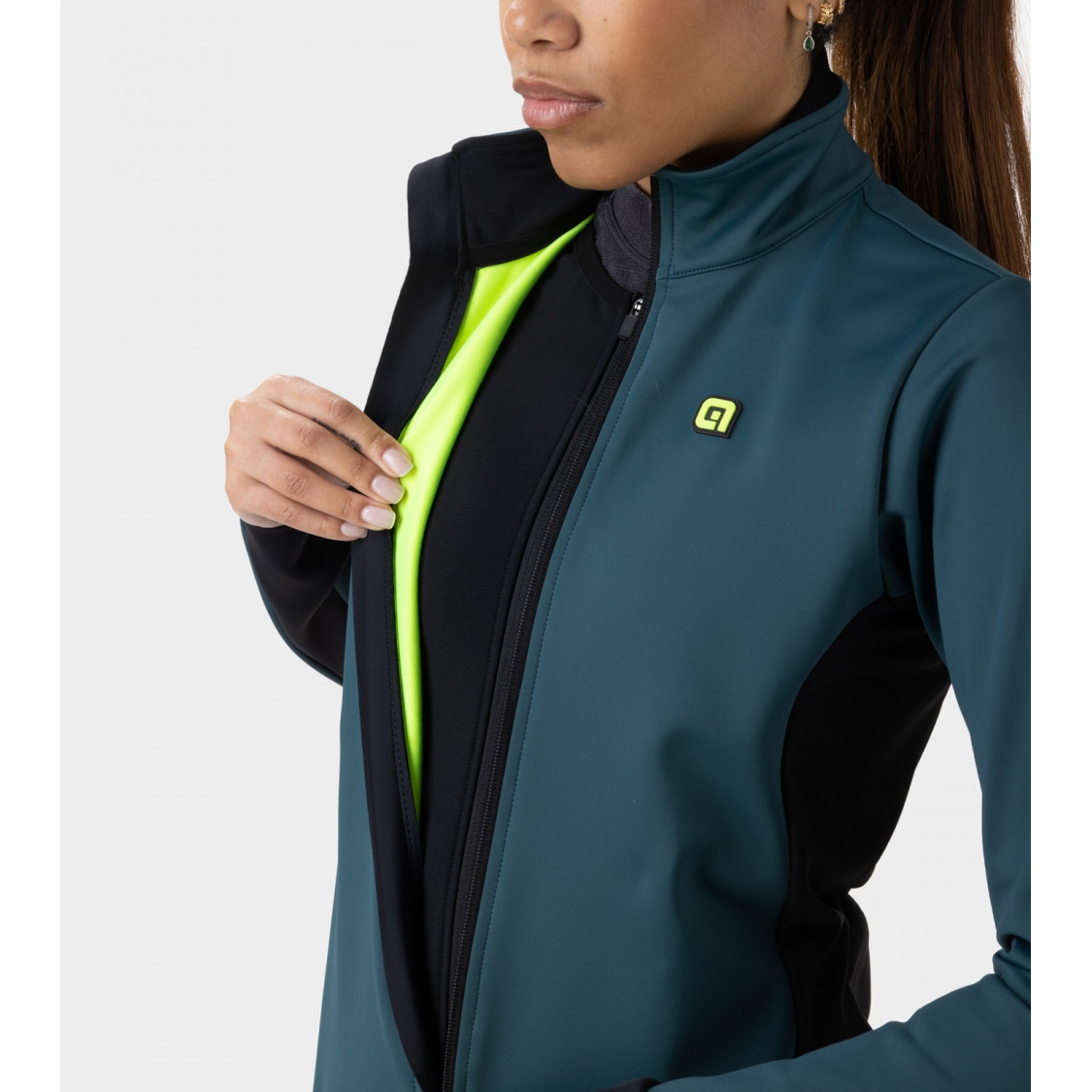 Alé R-EV1 Future Warm Jas Dames - leaf green | BIKE24 Alé R-EV1 Future Warm Jas Dames - leaf green | BIKE24